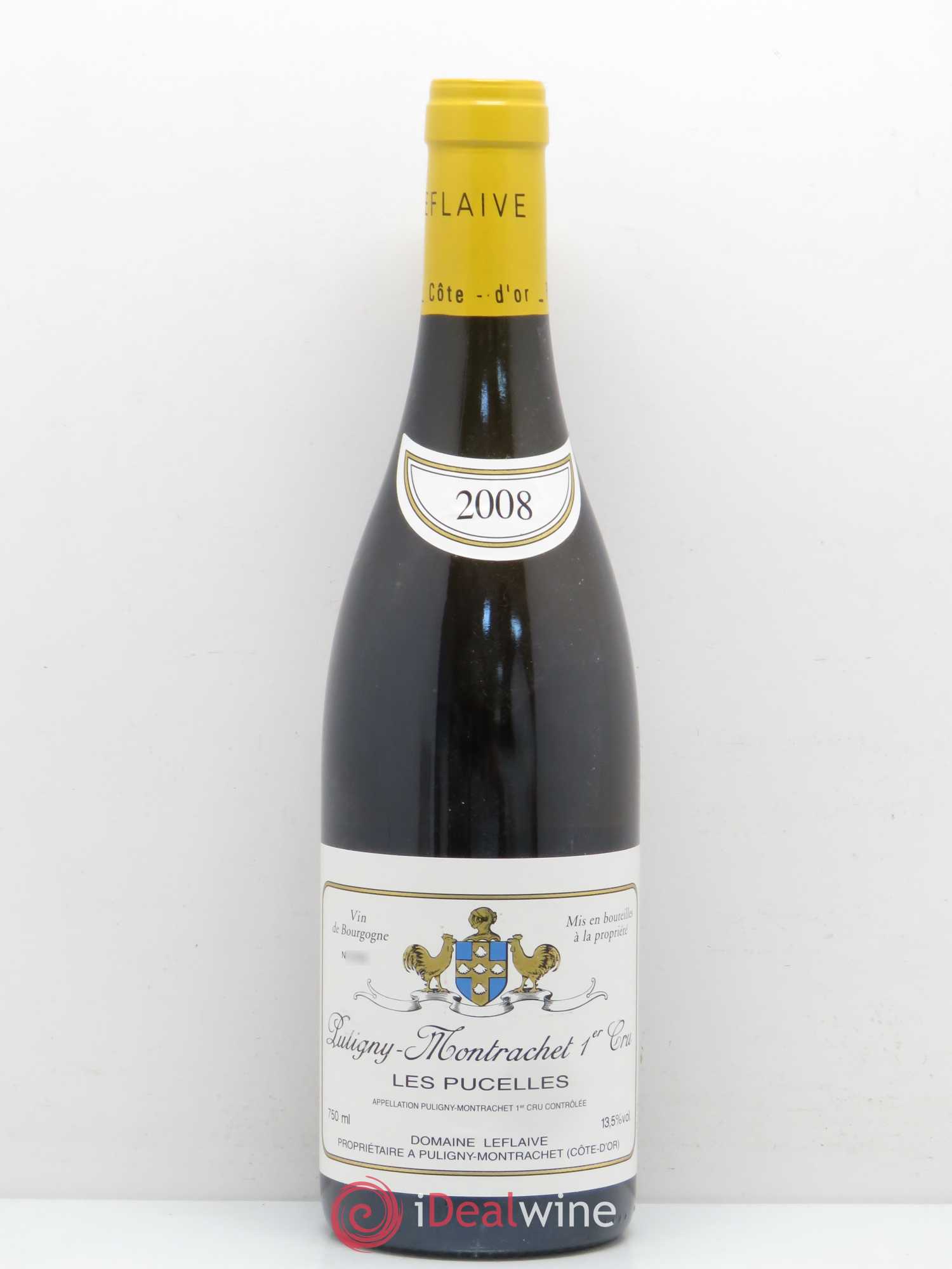 Puligny-Montrachet 1er Cru Les Pucelles Leflaive (Domaine) 2008 - Lot de 1 bouteille - 0