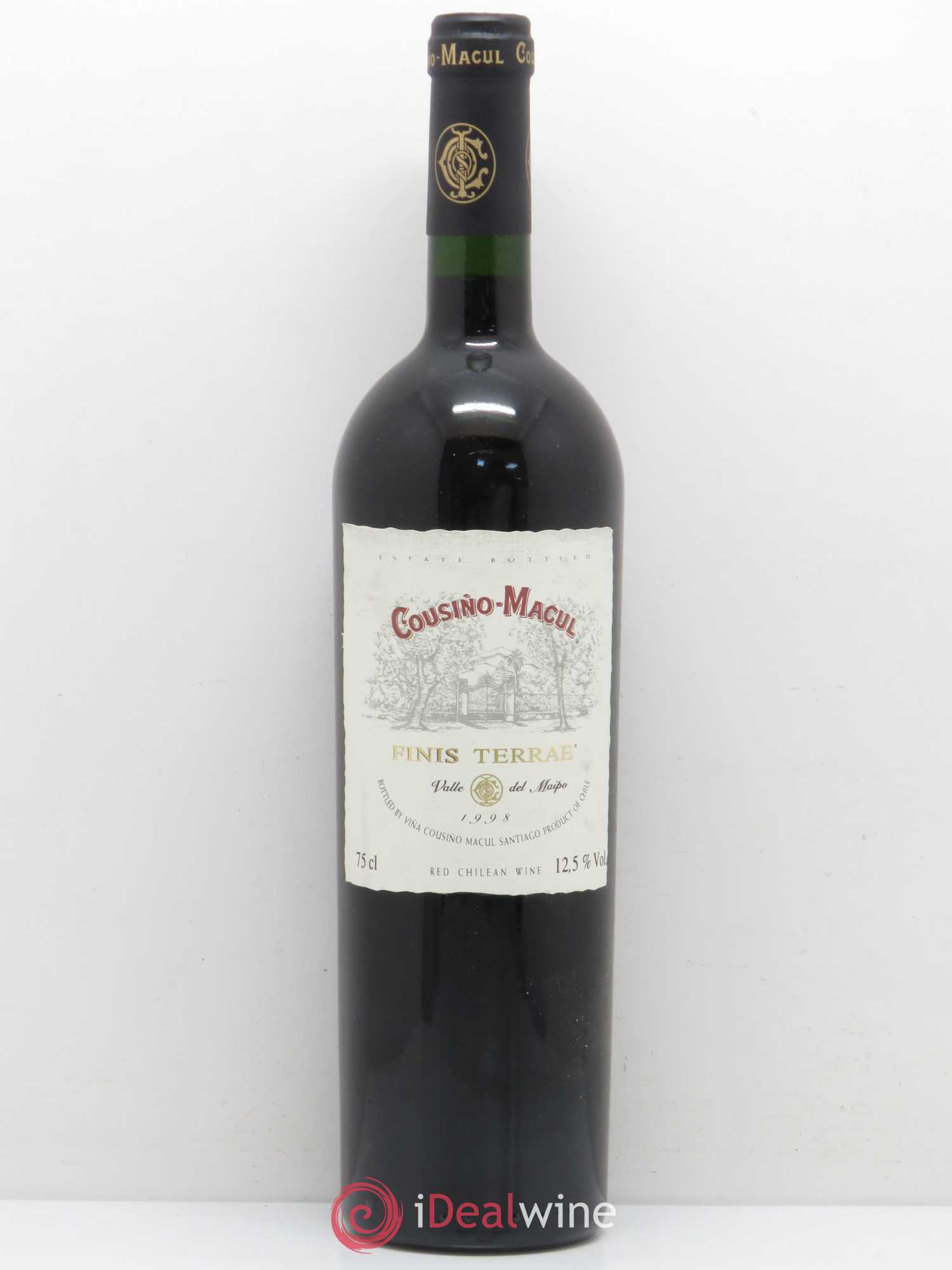 Maipo Cousino Macul Finis Terrae 1998 - Lot de 1 bouteille - 0