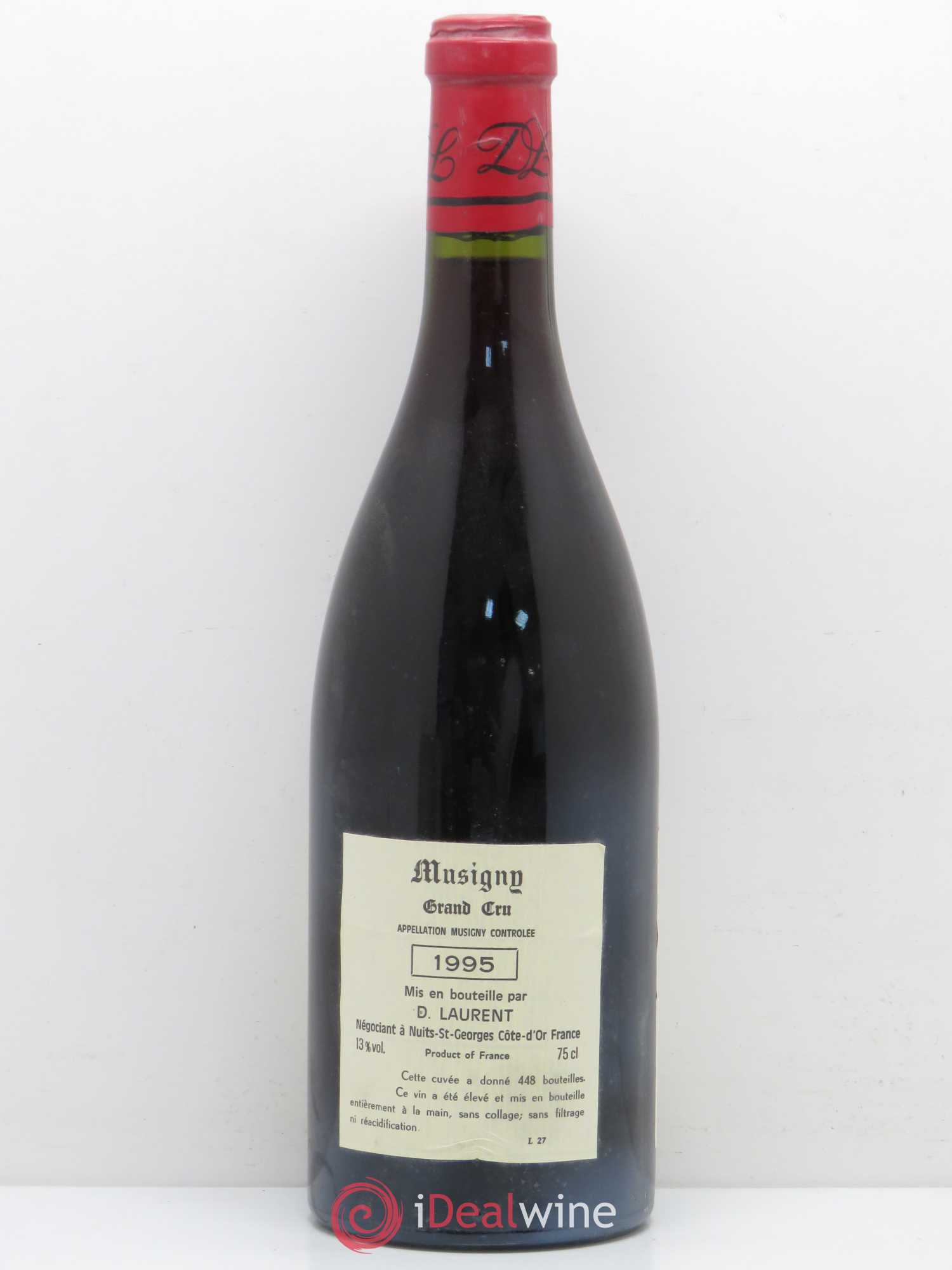 Musigny Grand Cru Domaine Laurent 1995 - Posten von 1 Flasche - 1