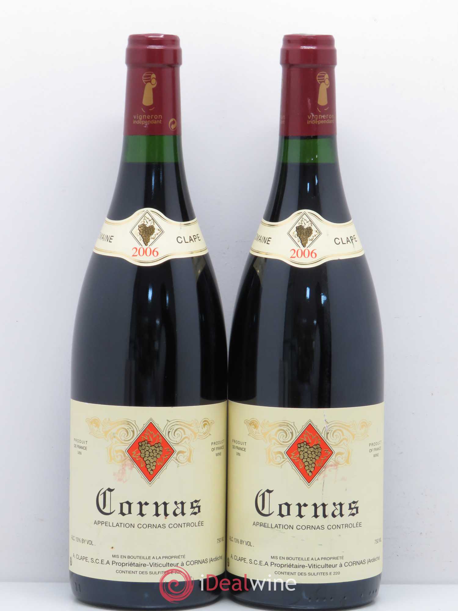 Cornas Auguste Clape 2006 - Lot de 2 bouteilles - 0
