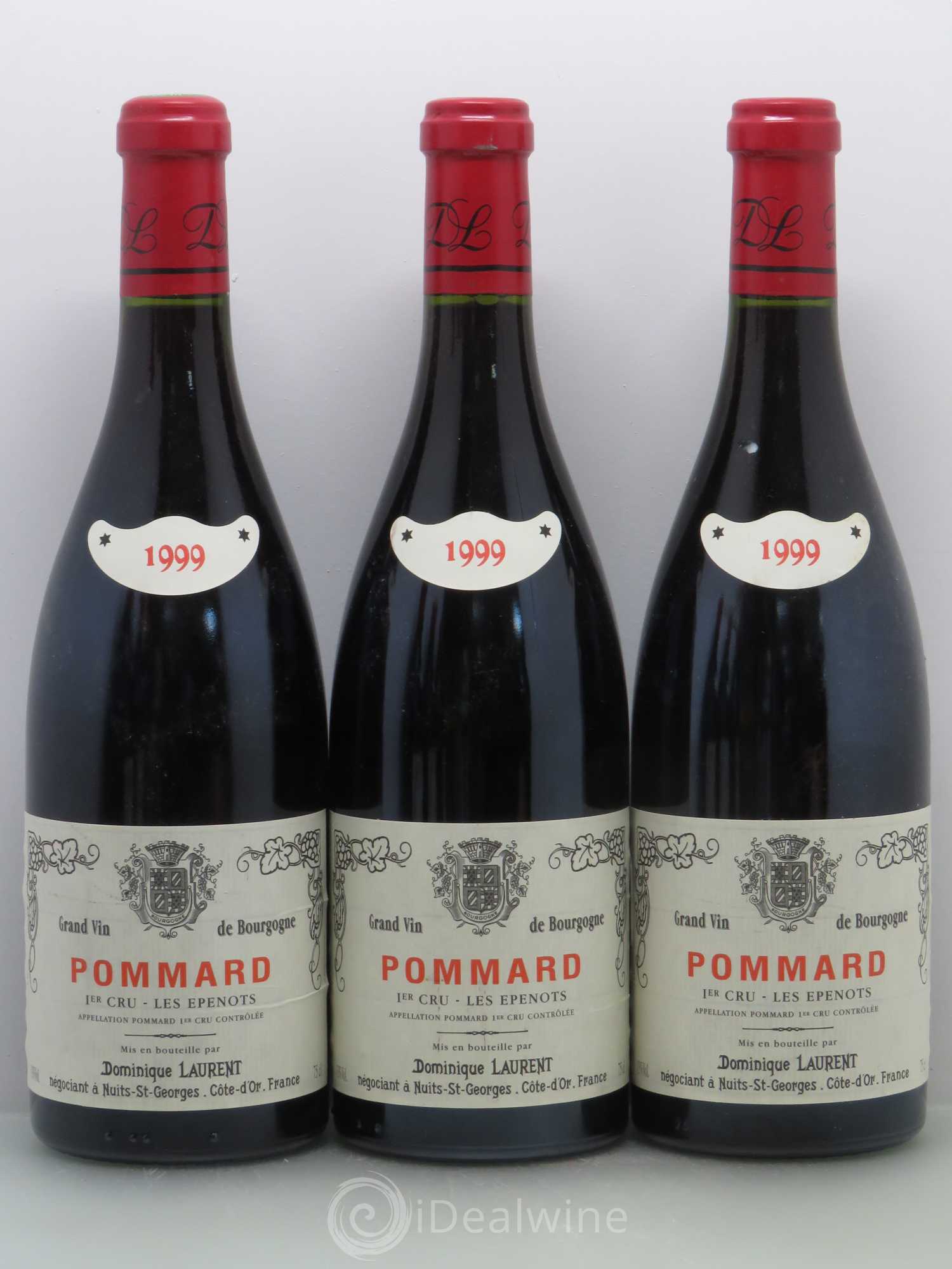 Pommard 1er Cru Les Epenots Dominique Laurent 1999 - Lotto di 6 bottiglie - 1