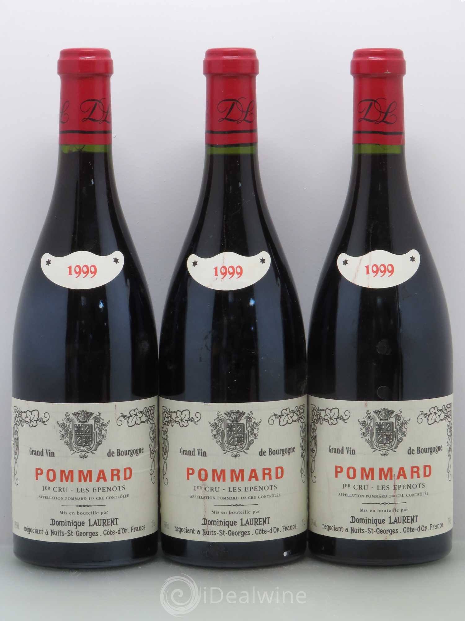 Pommard 1er Cru Les Epenots Dominique Laurent 1999 - Lotto di 6 bottiglie - 2