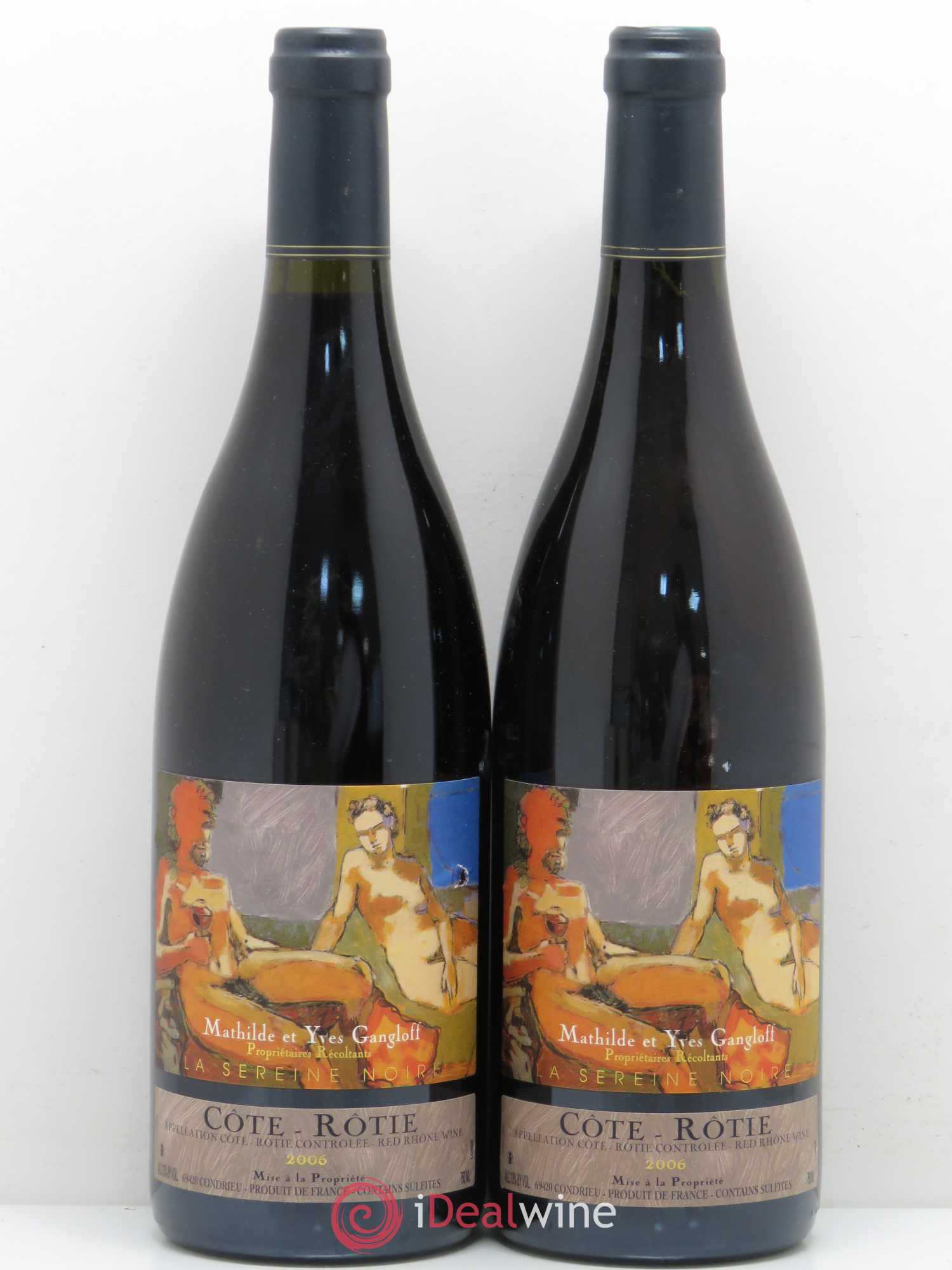 Côte-Rôtie La Sereine Noire Gangloff (Domaine) 2006 - Lot de 2 bouteilles - 0