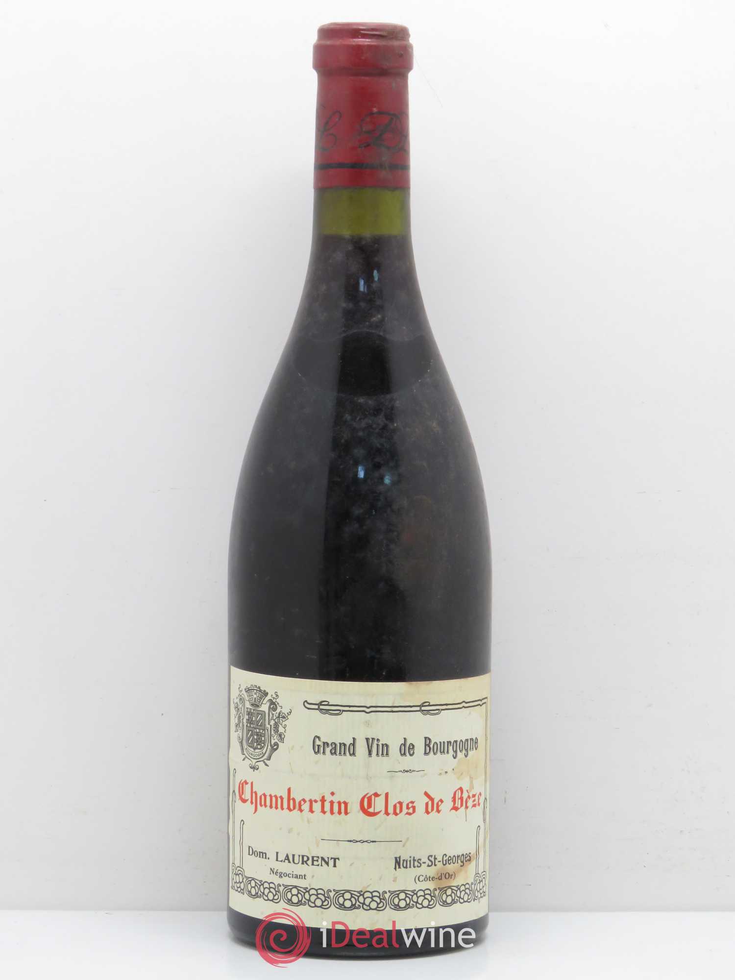 Chambertin Clos de Bèze Grand Cru Grande cuvée Vieilles vignes Dominique Laurent 1993 - Lot de 1 bouteille - 0