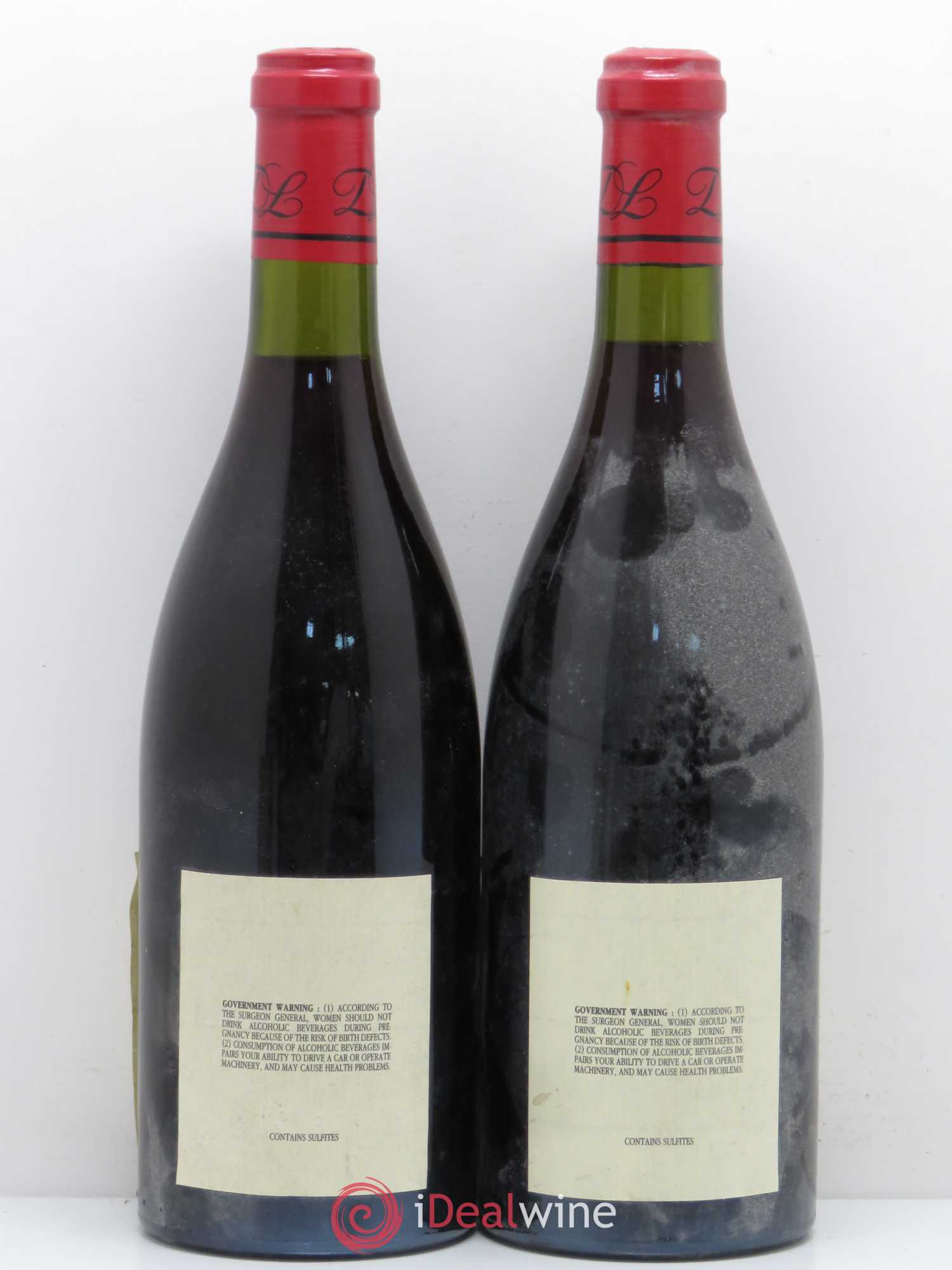 Chambertin Clos de Bèze Grand Cru Grande cuvée Vieilles vignes Dominique Laurent 1995 - Lot de 2 bouteilles - 1