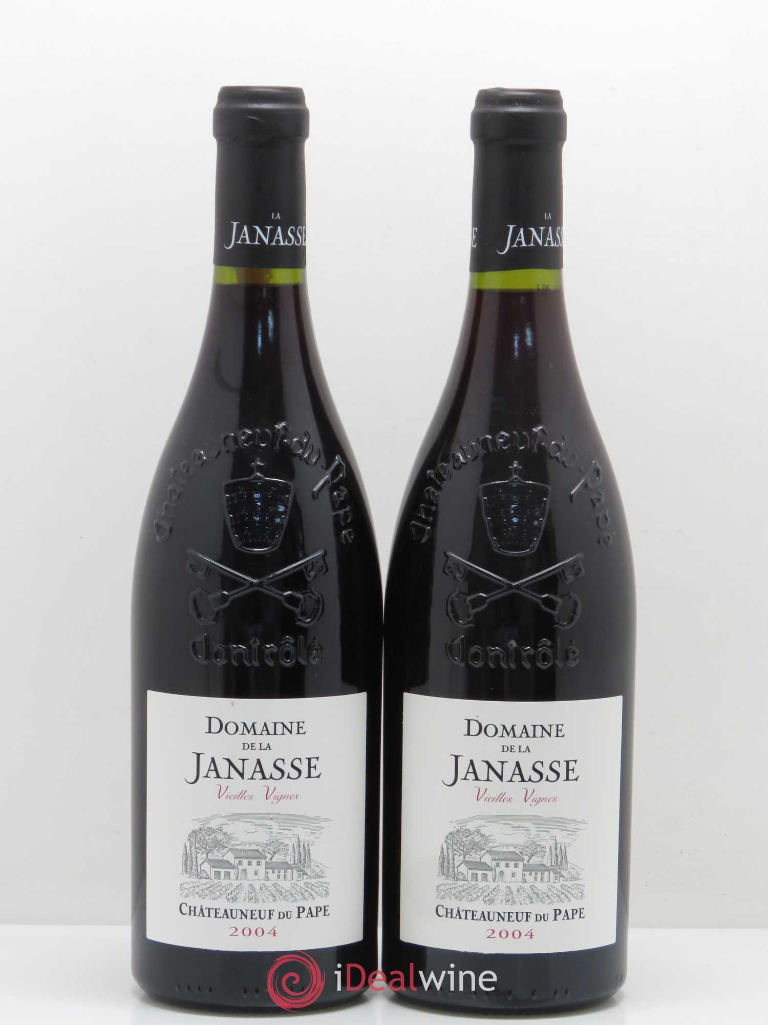 Châteauneuf-du-Pape Cuvée Vieilles Vignes La Janasse (Domaine de) 2004 - Lot de 2 bouteilles - 0