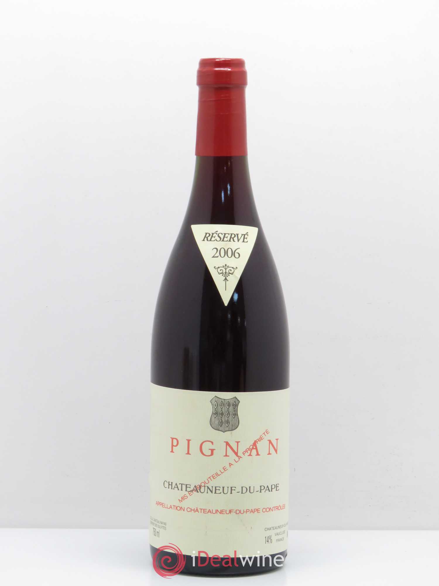 Châteauneuf-du-Pape Pignan Emmanuel Reynaud 2006 - Lot de 1 bouteille - 0