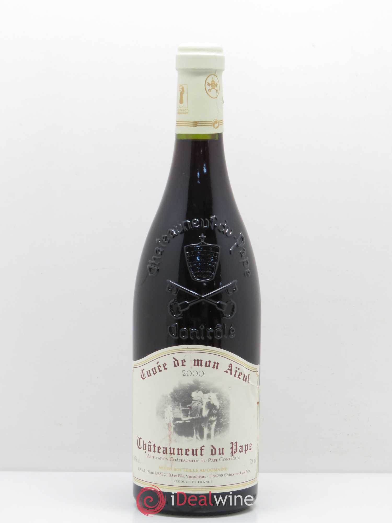 Châteauneuf-du-Pape Cuvée de mon Aïeul Pierre Usseglio & Fils 2000 - Lot de 1 bouteille - 0