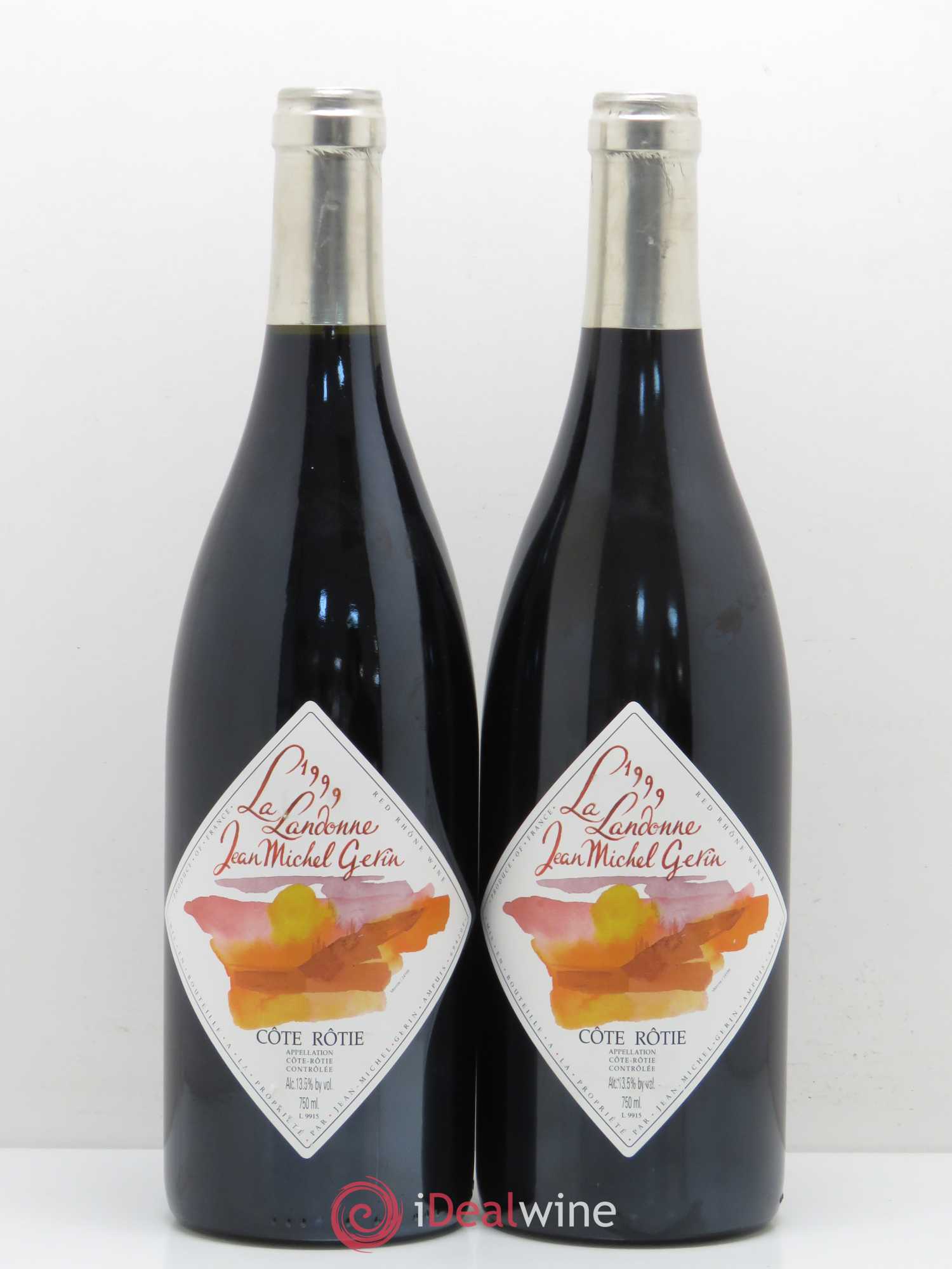 Côte-Rôtie La Landonne Jean-Michel Gerin 1999 - Lot de 2 bouteilles - 0