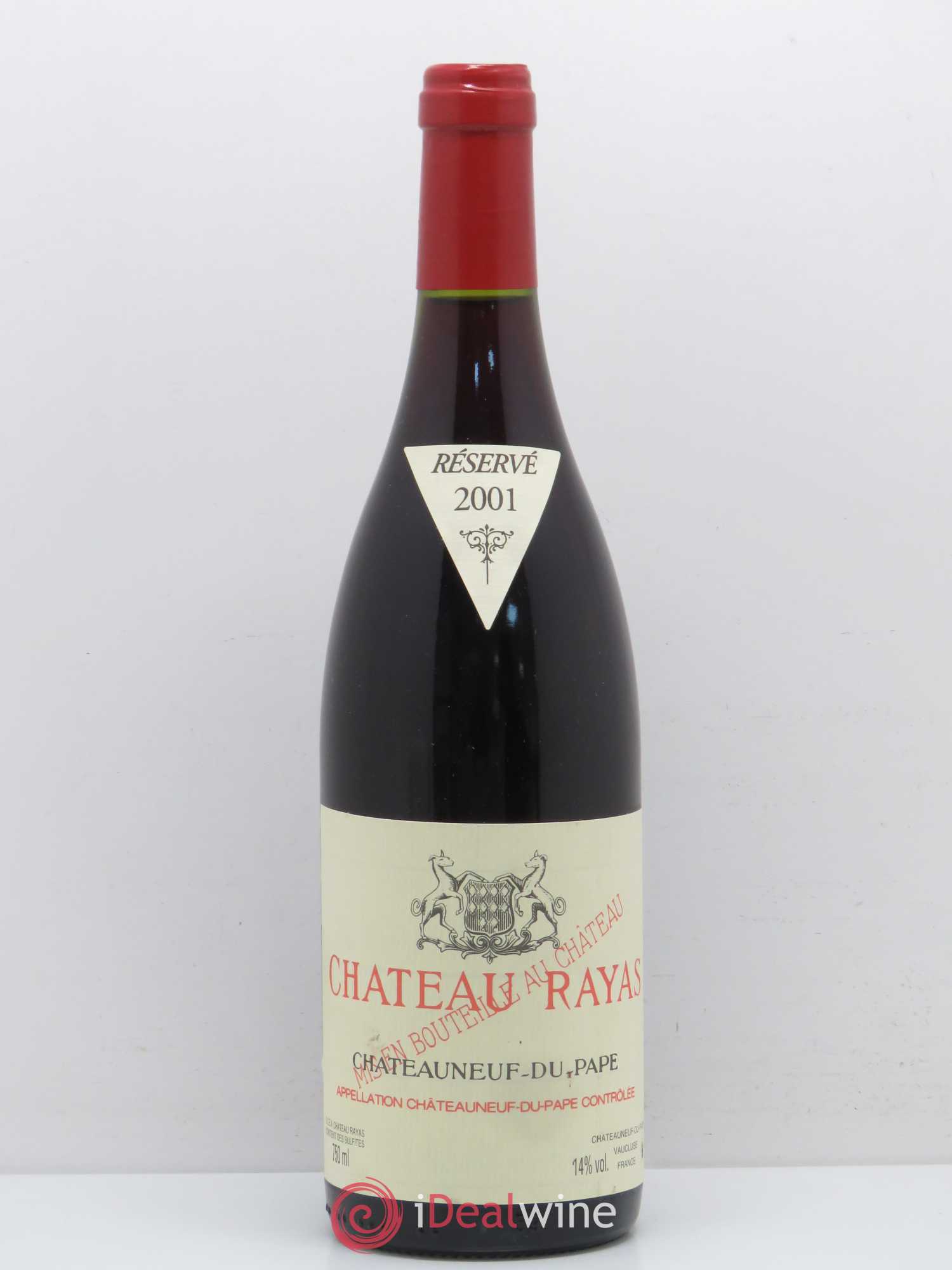 Châteauneuf-du-Pape Château Rayas Emmanuel Reynaud 2001 - Lot de 1 bouteille - 0