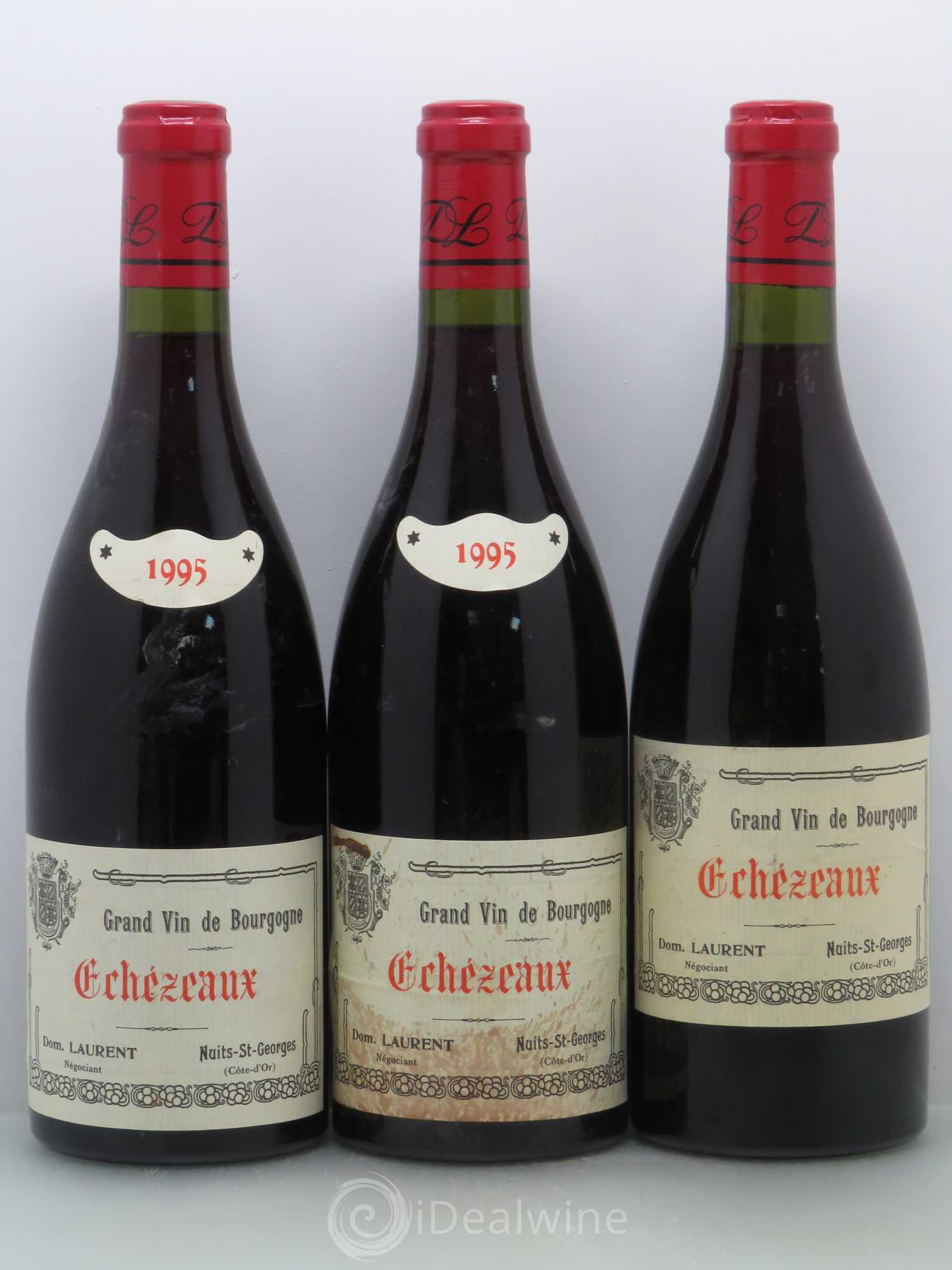 Echezeaux Grand Cru Dominique Laurent 1995 - Lot de 3 bouteilles - 0