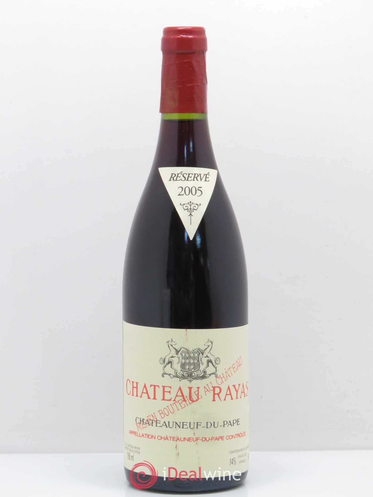 Châteauneuf-du-Pape Château Rayas Emmanuel Reynaud 2005 - Lot de 1 bouteille - 0
