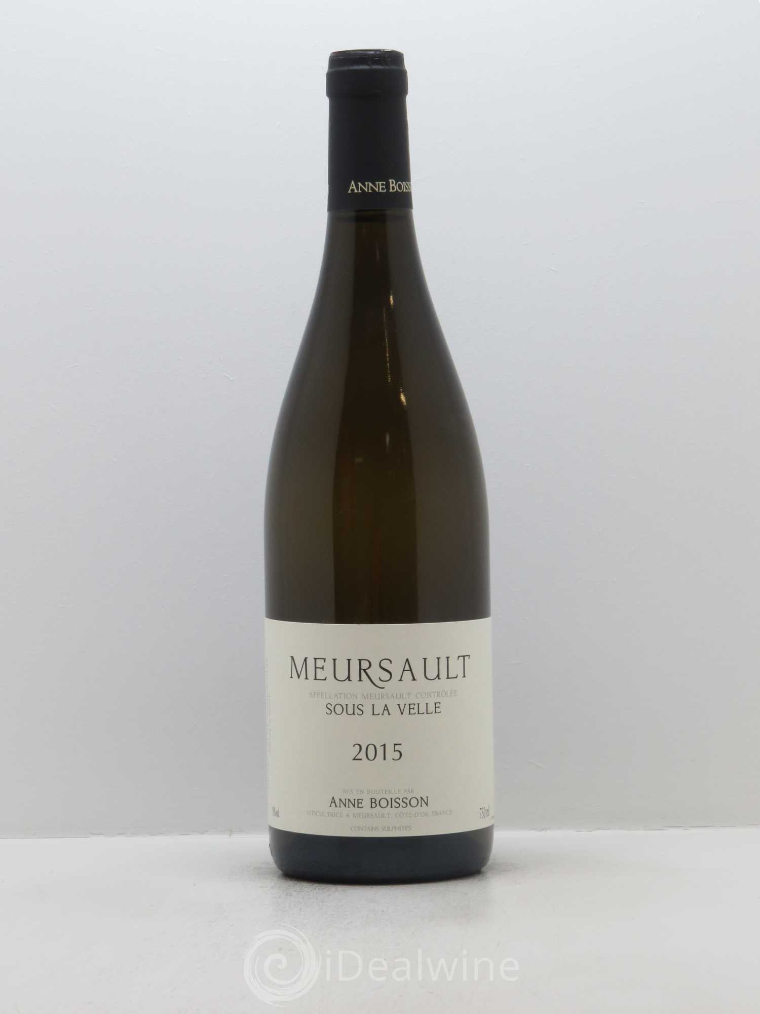 Meursault Sous la Velle Anne Boisson 2015 - Lot de 1 bouteille - 0