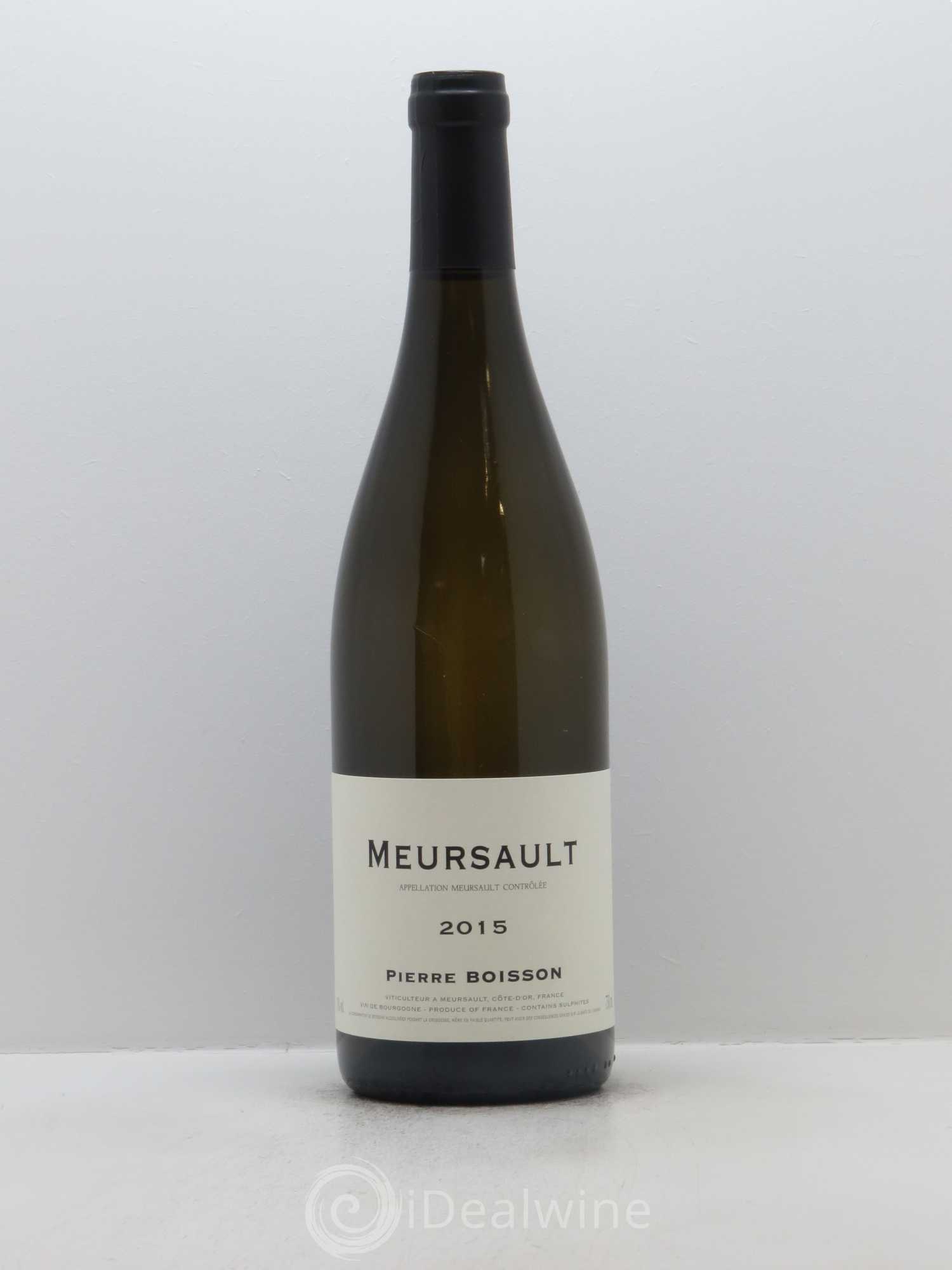 Meursault Pierre Boisson (Domaine) 2015 - Lot de 1 bouteille - 0