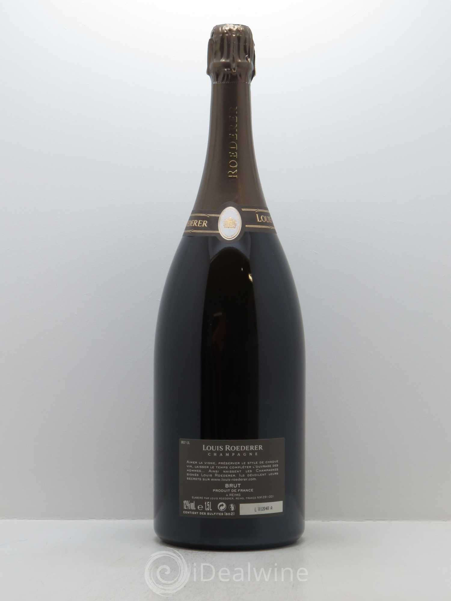 Millésimé Brut Louis Roederer 2009 - Lot de 1 magnum - 1