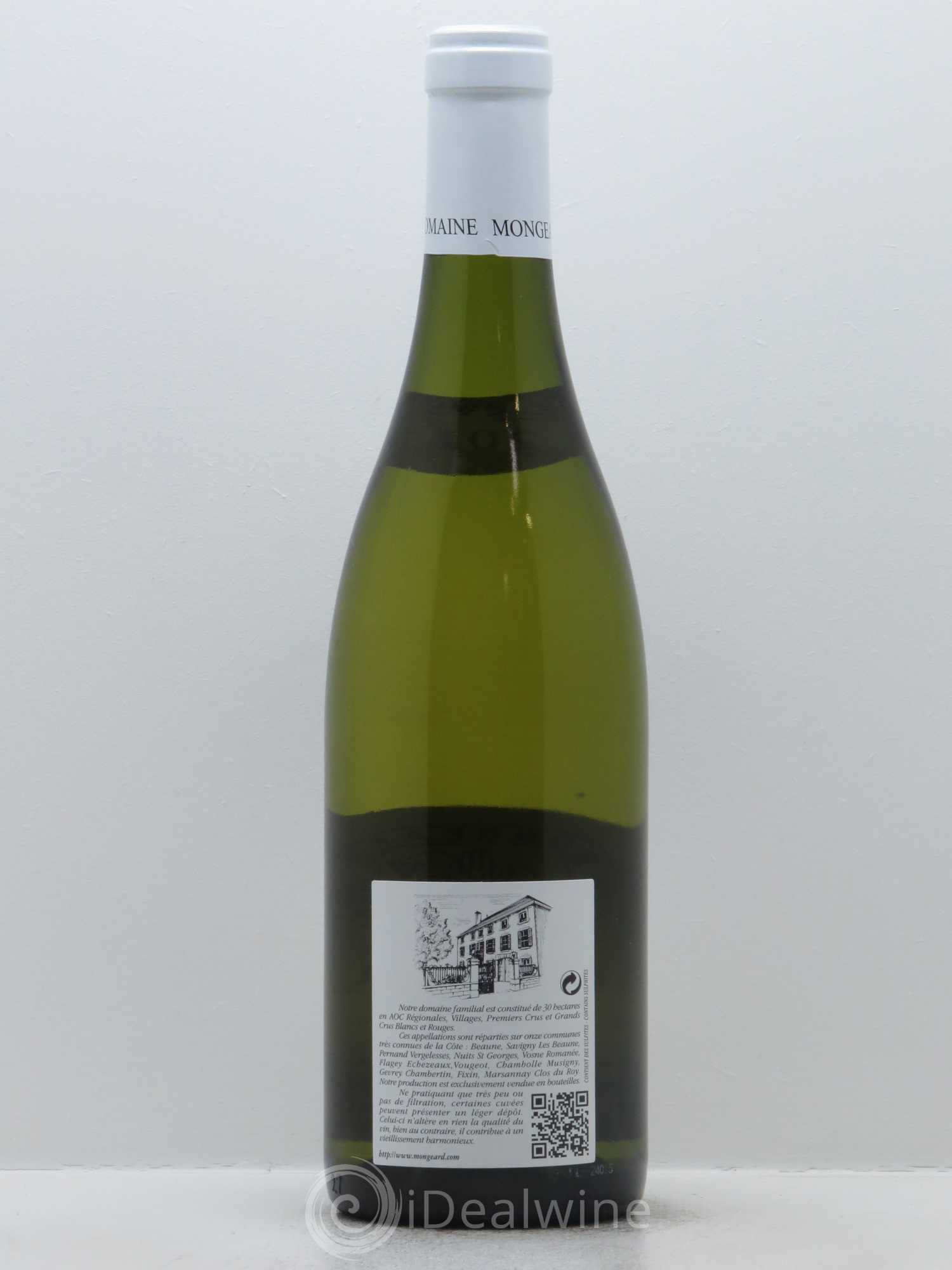 Bourgogne Aligoté Mongeard-Mugneret (Domaine) 2015 - Lot de 1 bouteille - 1