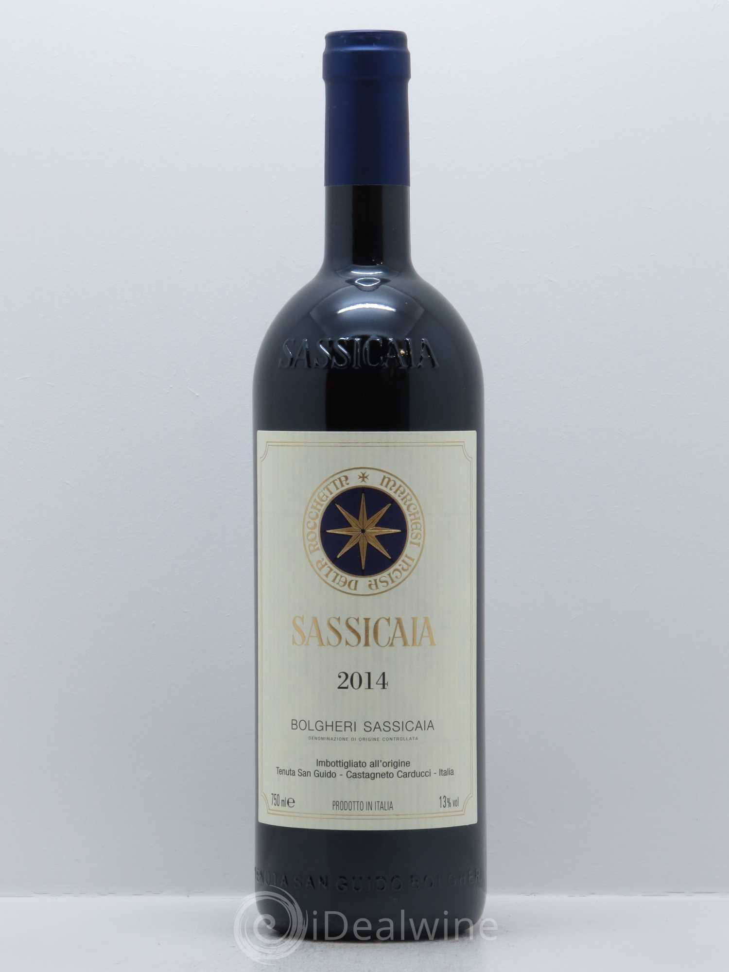 Bolgheri DOC Sassicaia Tenuta San Guido 2014 - Lot de 1 bouteille - 0