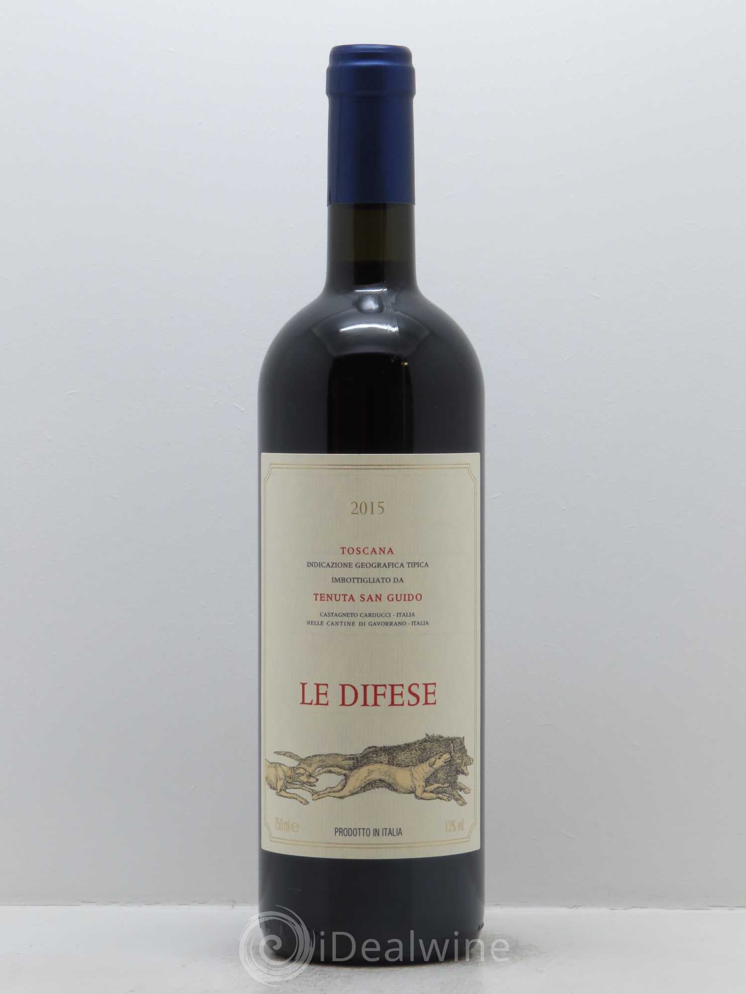 Toscana IGT Le Difese Tenuta San Guido 2015 - Lot de 1 bouteille - 0