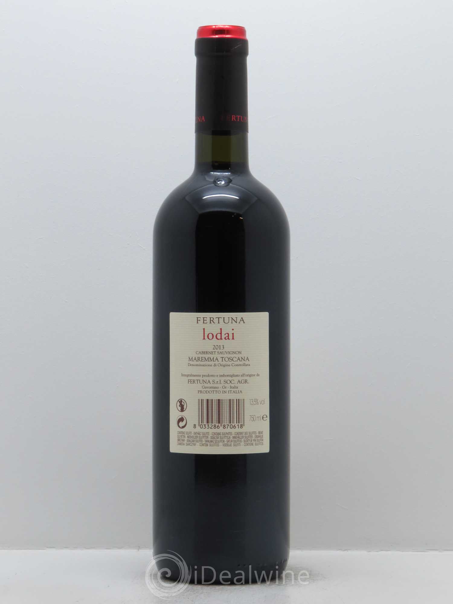 Maremma Toscana Tenuta Fertuna Lodai 2013 - Lot de 1 bouteille - 1
