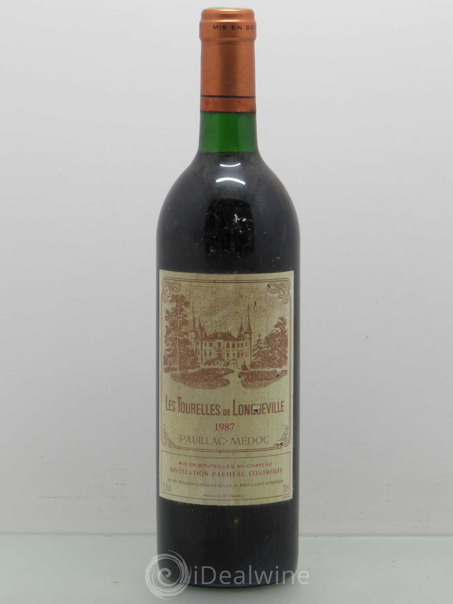 Les Tourelles de Longueville Second Vin 1987 - Lot de 1 bouteille - 0