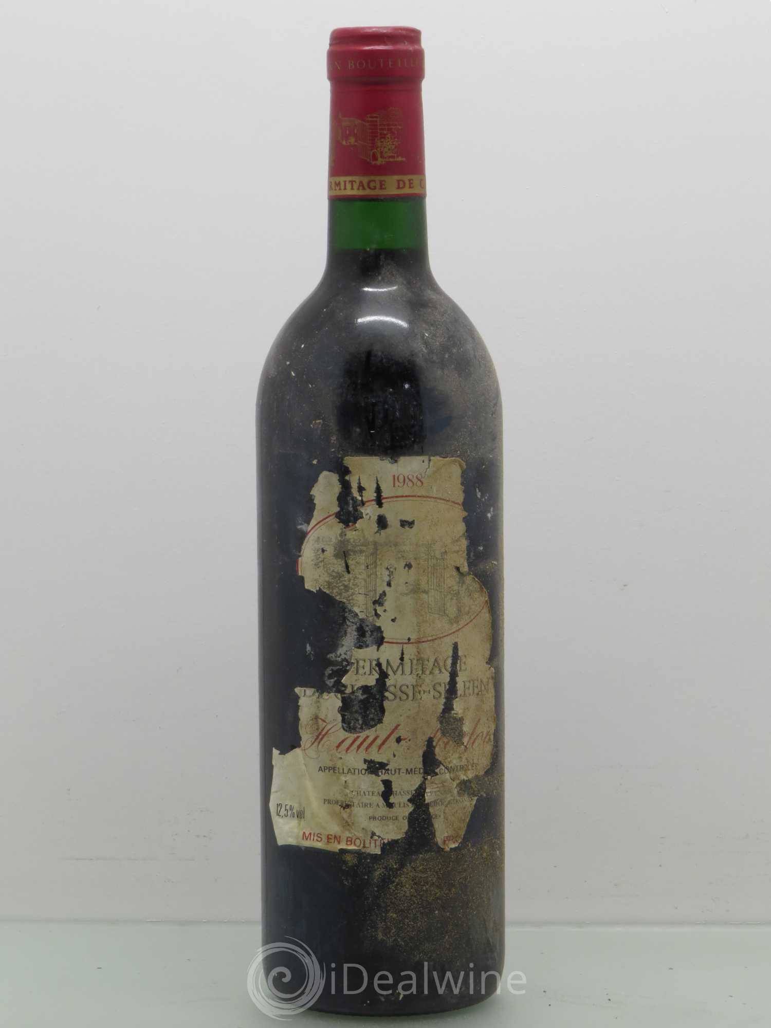 Héritage (Ermitage) de Chasse Spleen 1988 - Lot de 1 bouteille - 0