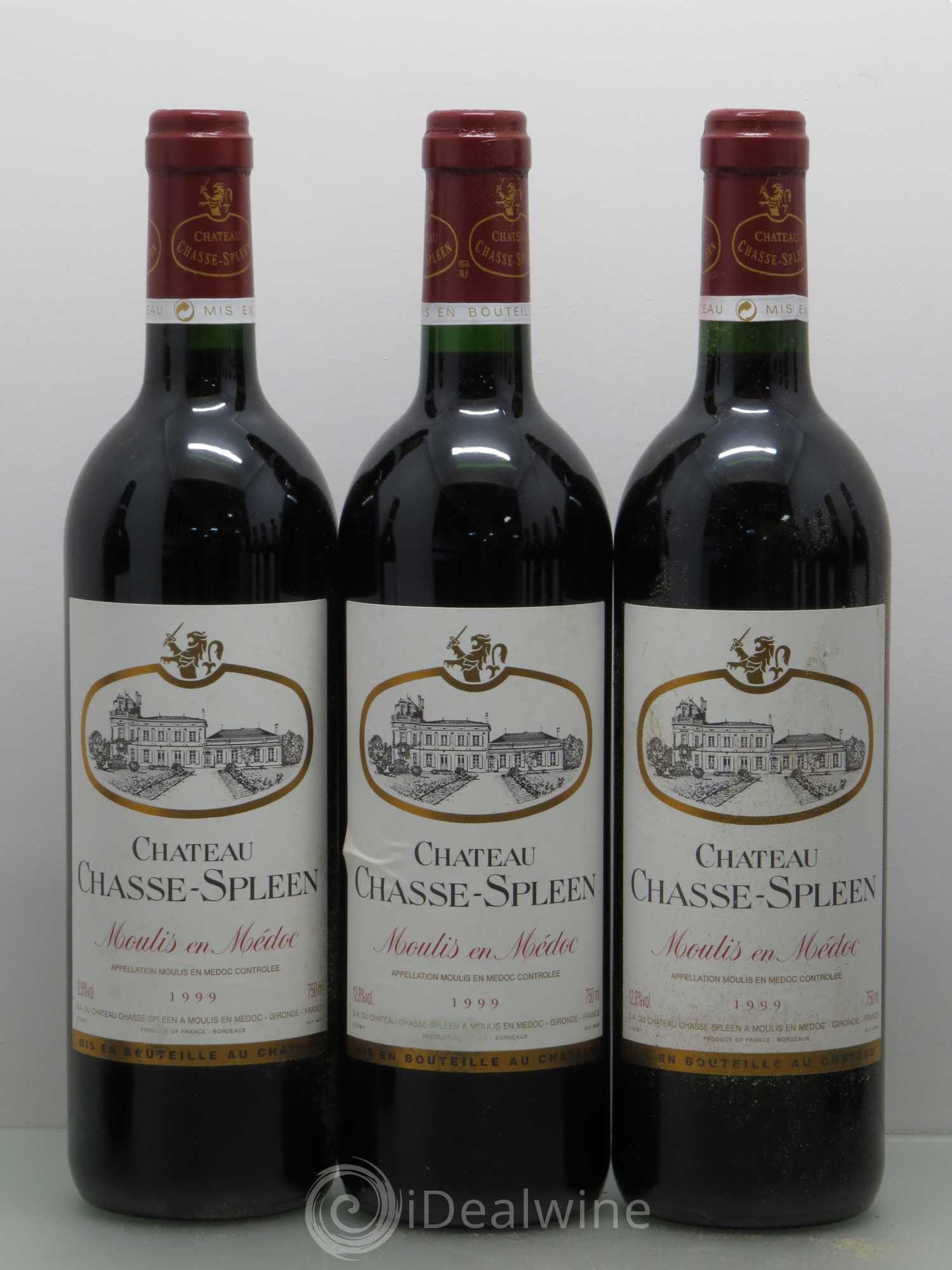 Château Chasse Spleen 1999 - Lot de 12 bouteilles - 2
