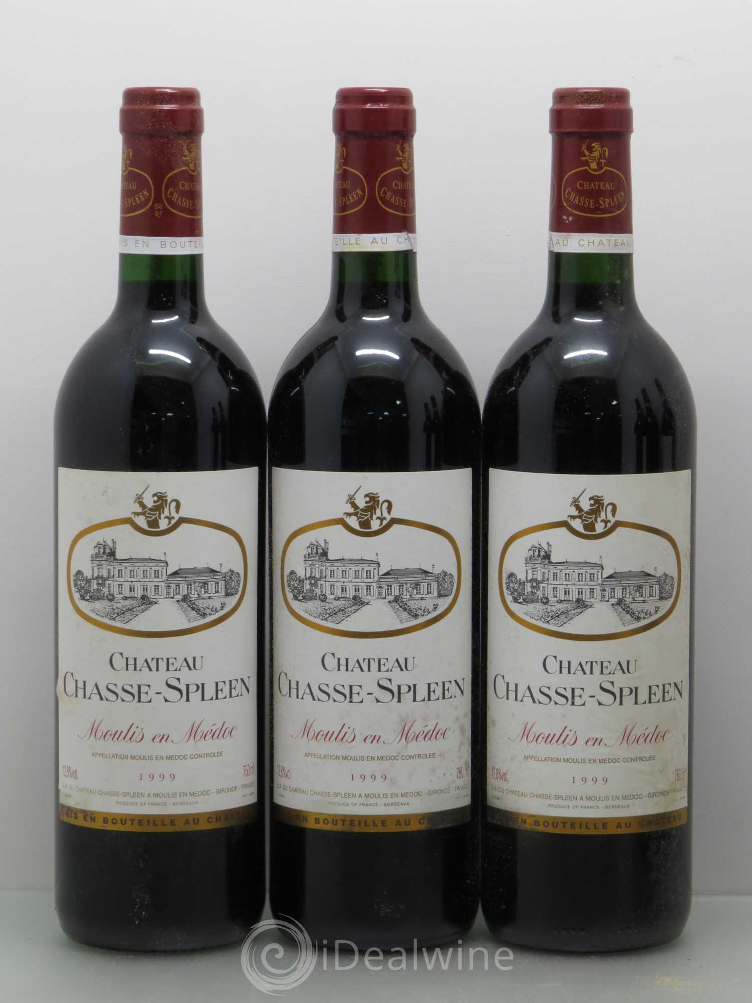 Château Chasse Spleen 1999 - Lot de 12 bouteilles - 3
