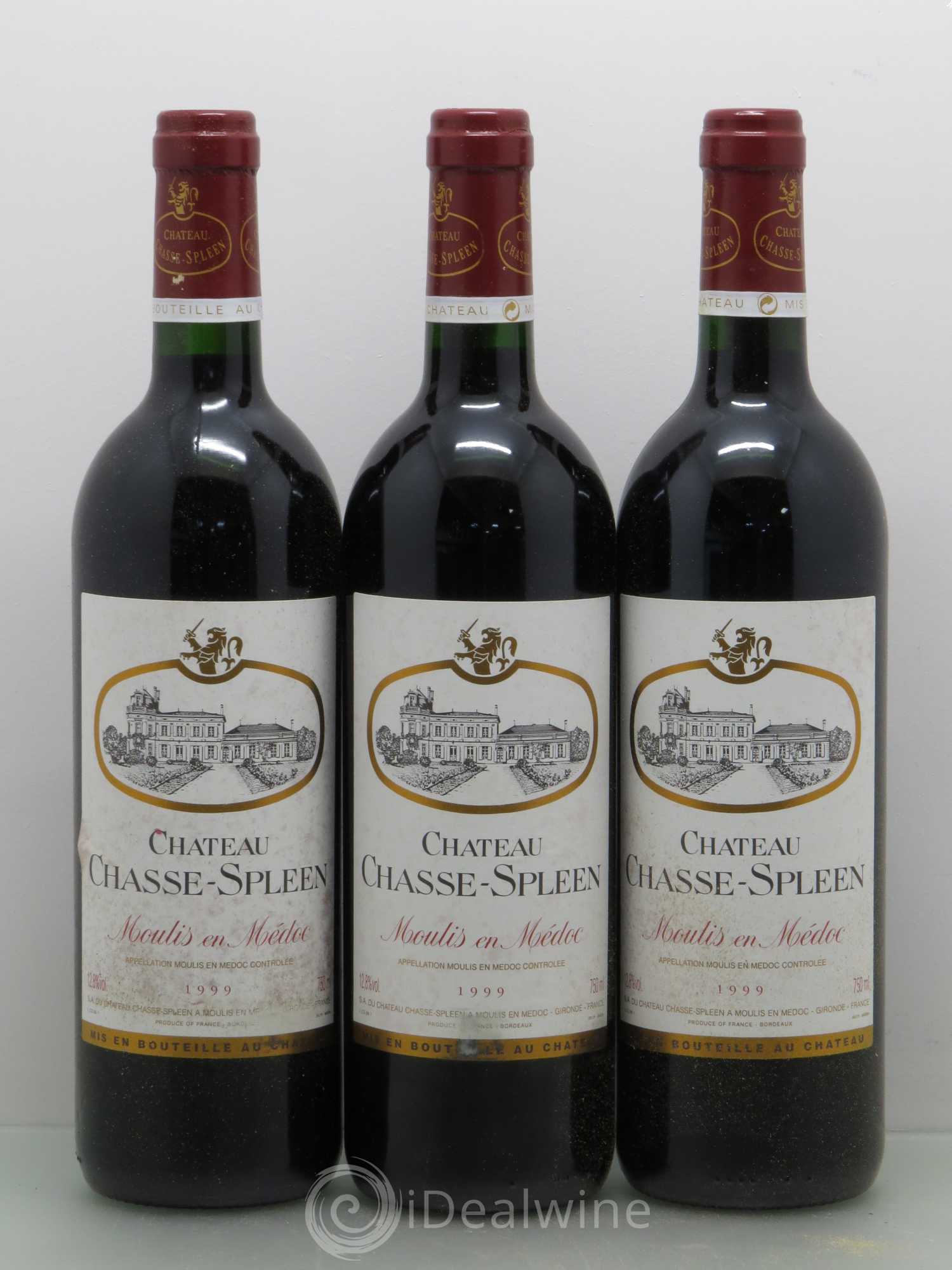 Château Chasse Spleen 1999 - Lot de 12 bouteilles - 4
