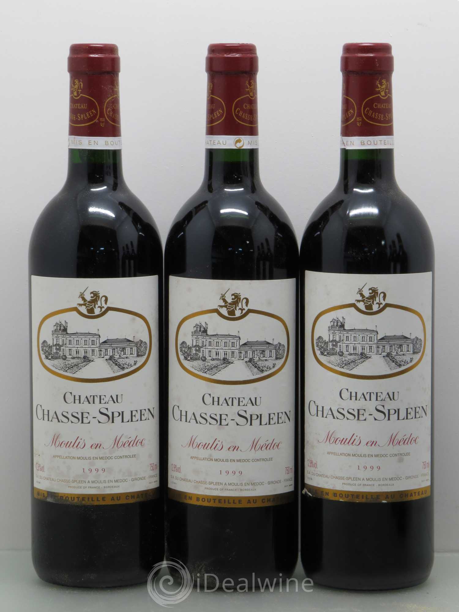 Château Chasse Spleen 1999 - Lot de 6 bouteilles - 1