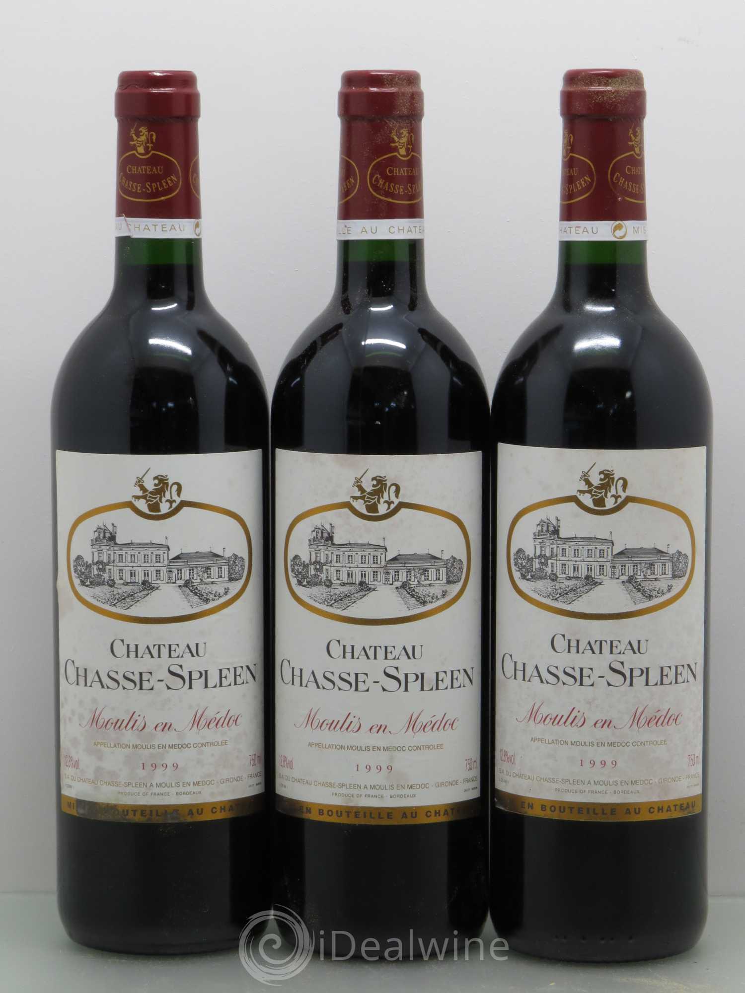 Château Chasse Spleen 1999 - Lot de 6 bouteilles - 2