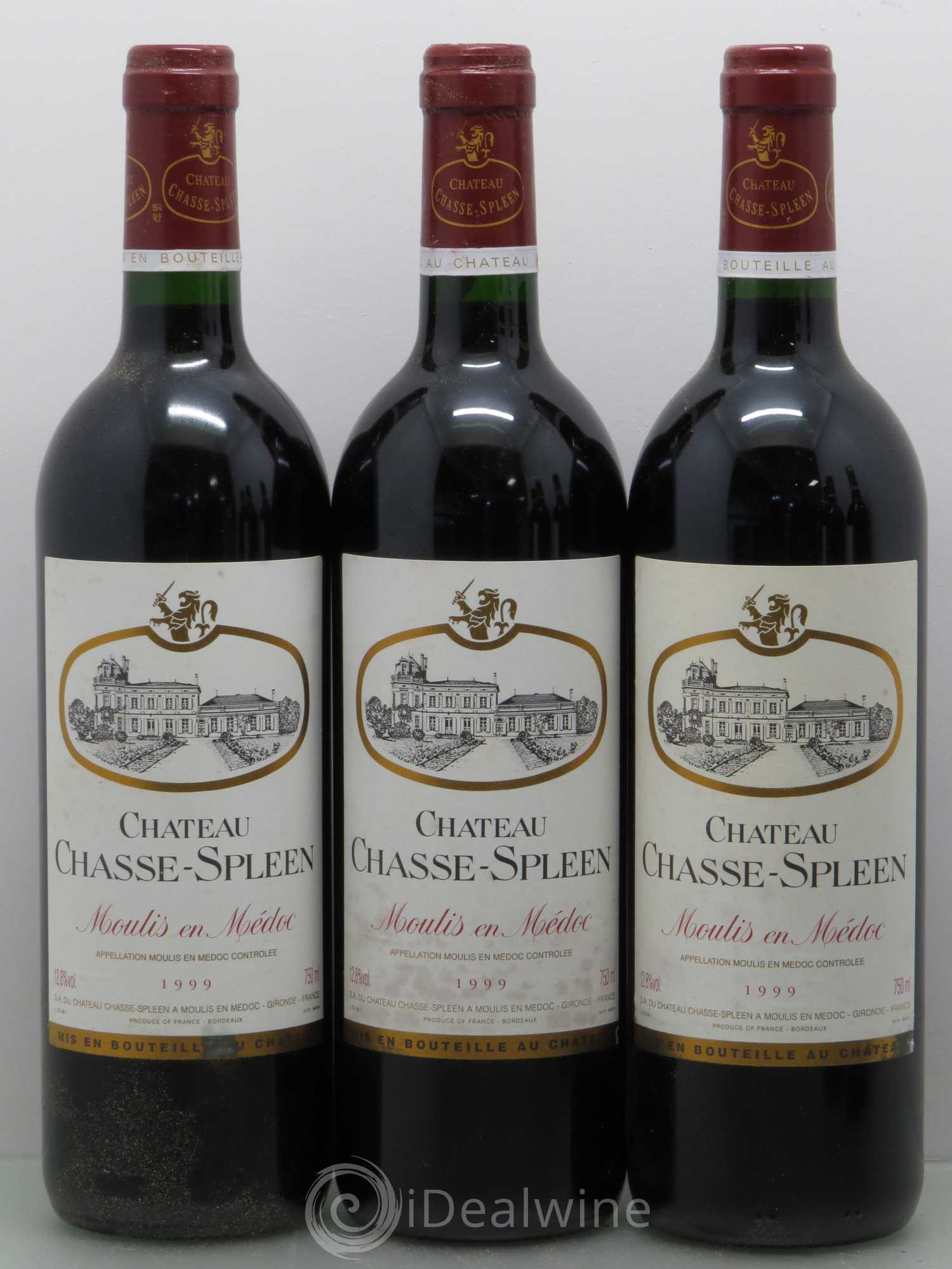 Château Chasse Spleen 1999 - Lot de 6 bouteilles - 1
