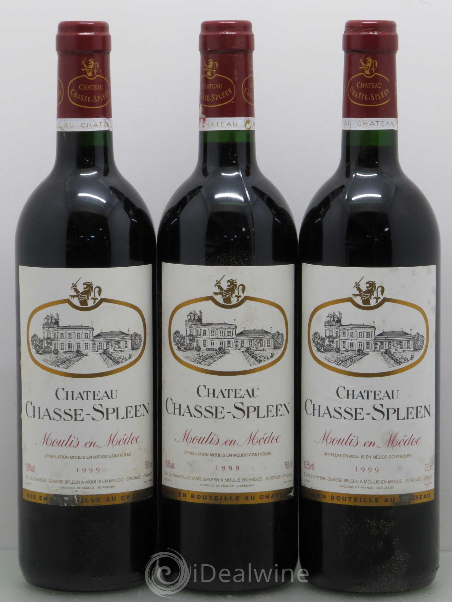 Château Chasse Spleen 1999 - Lot de 6 bouteilles - 2