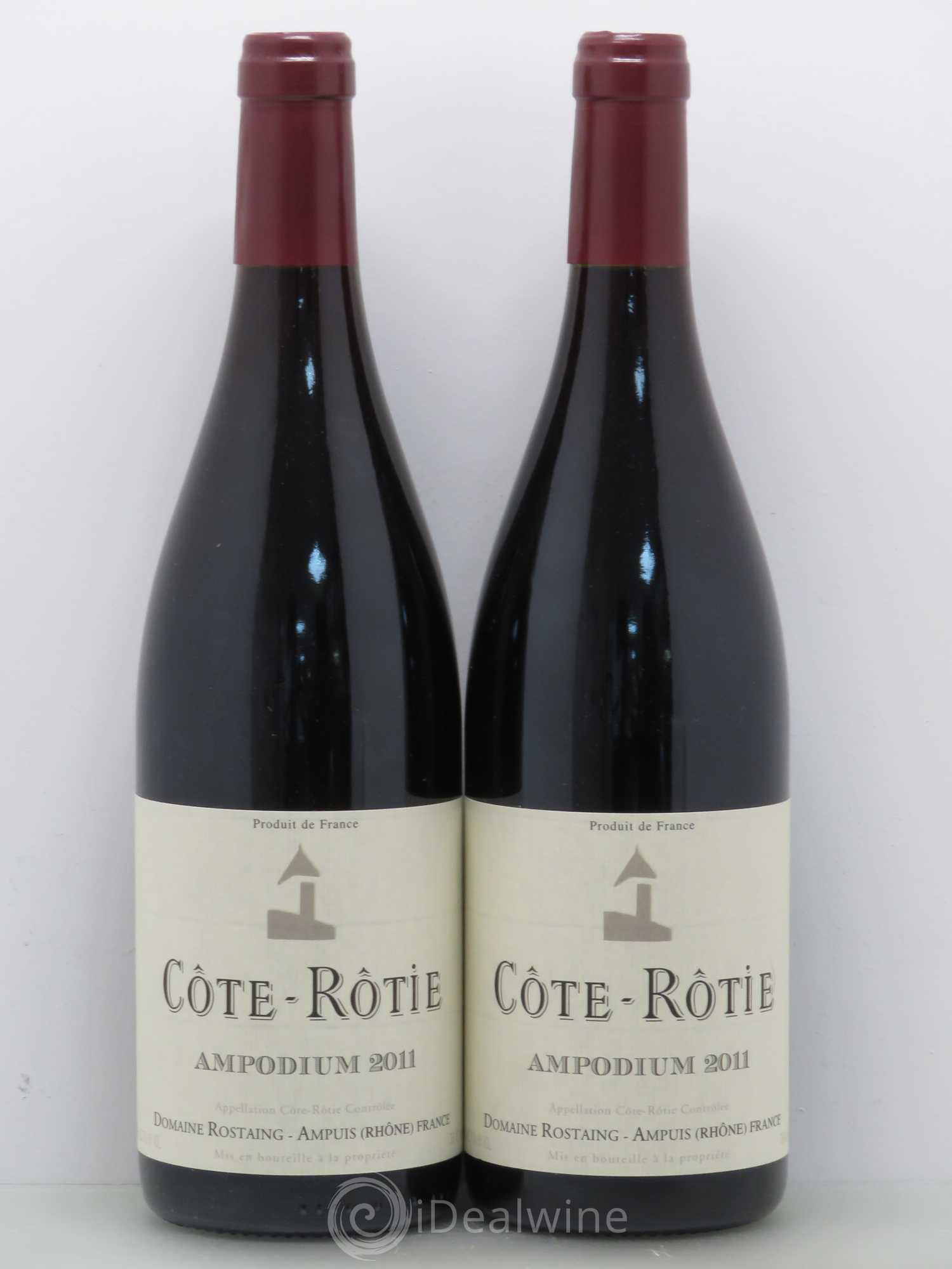 Côte-Rôtie Ampodium René Rostaing 2011 - Lot of 2 bottles - 0