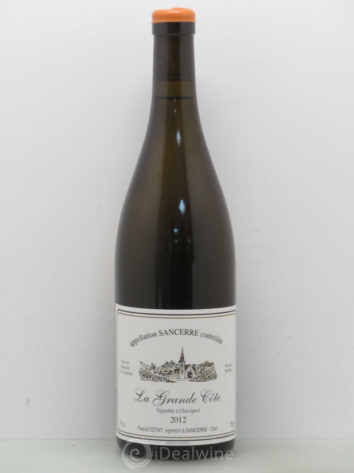 Sancerre Grande Côte Pascal Cotat 2012 - Posten von 1 Flasche - 0