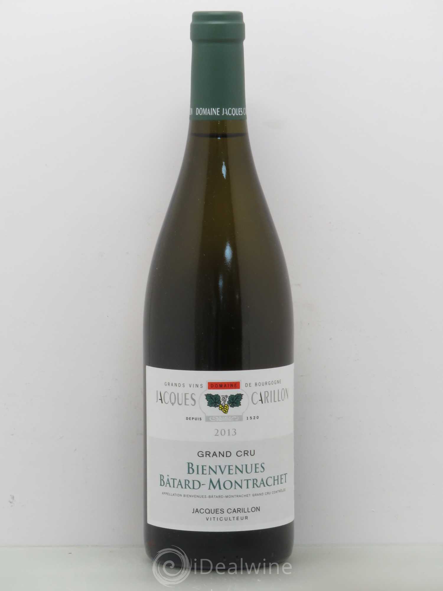 Bienvenues-Bâtard-Montrachet Grand Cru Jacques Carillon 2013 - Lot de 1 bouteille - 0
