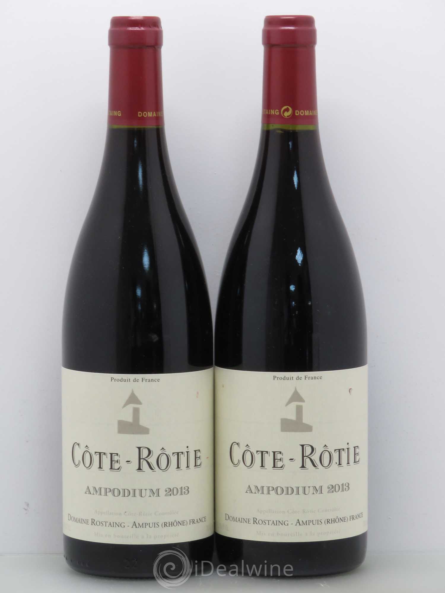Côte-Rôtie Ampodium René Rostaing 2013 - Lot of 2 bottles - 0