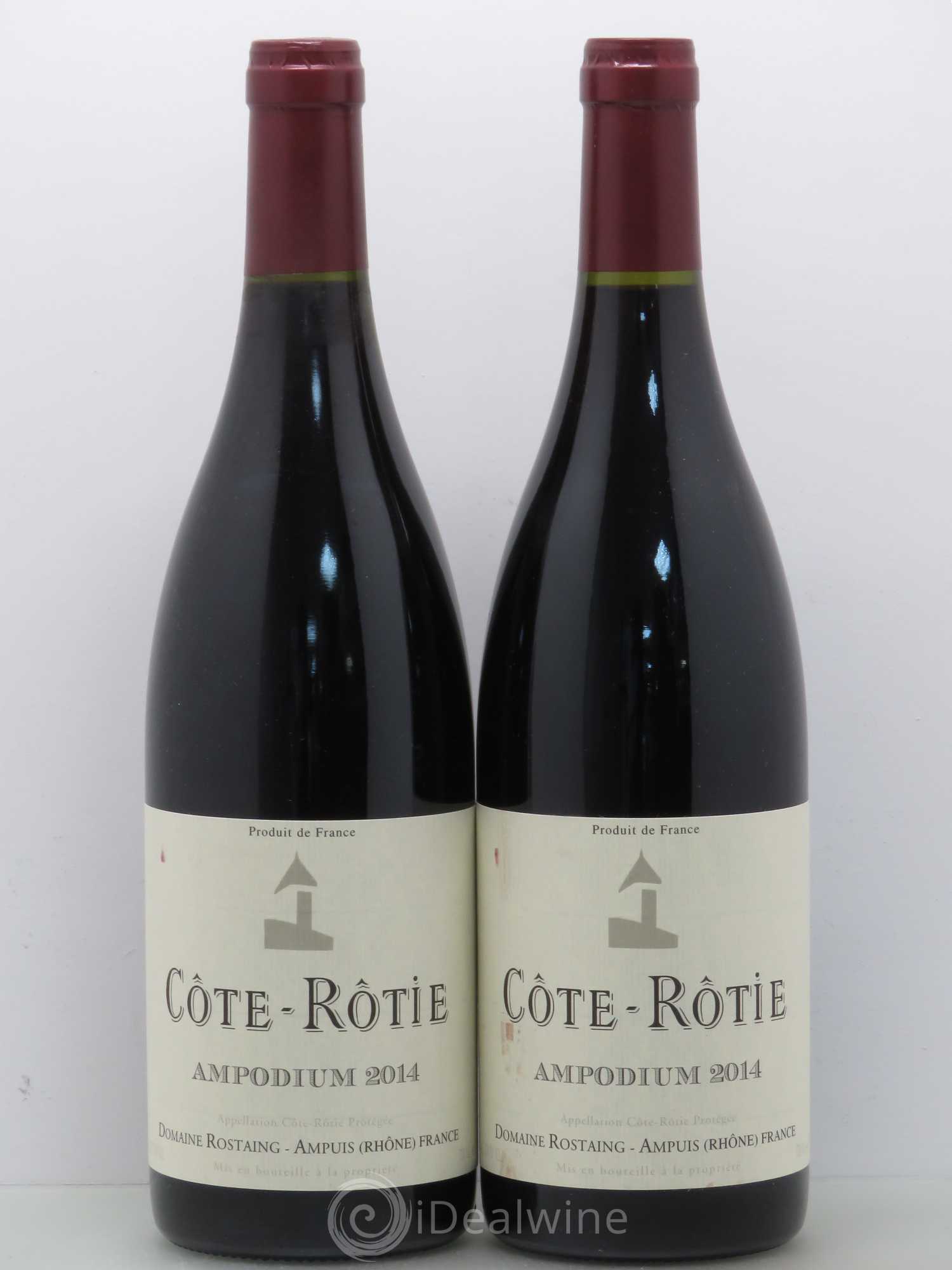 Côte-Rôtie Ampodium René Rostaing 2014 - Lot of 2 bottles - 0