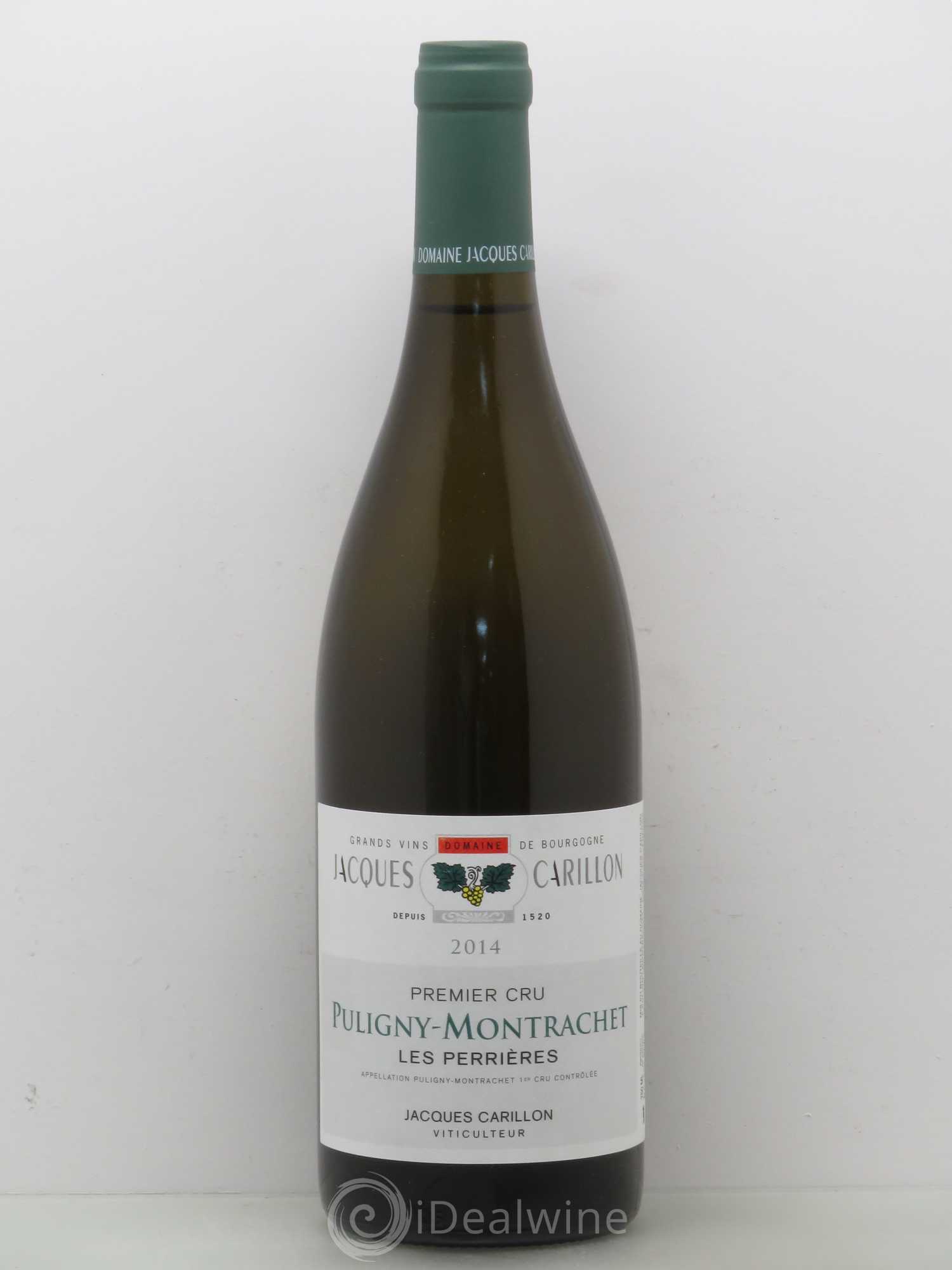 Puligny-Montrachet 1er Cru Perrieres Jacques Carillon 2014 - Posten von 1 Flasche - 0
