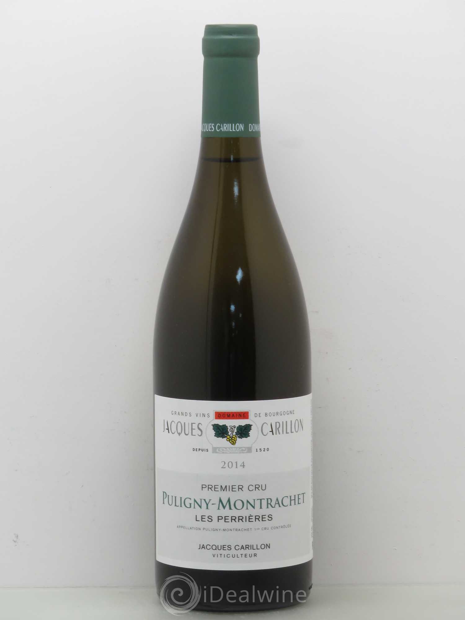 Puligny-Montrachet 1er Cru Perrières Jacques Carillon 2014 - Posten von 1 Flasche - 0