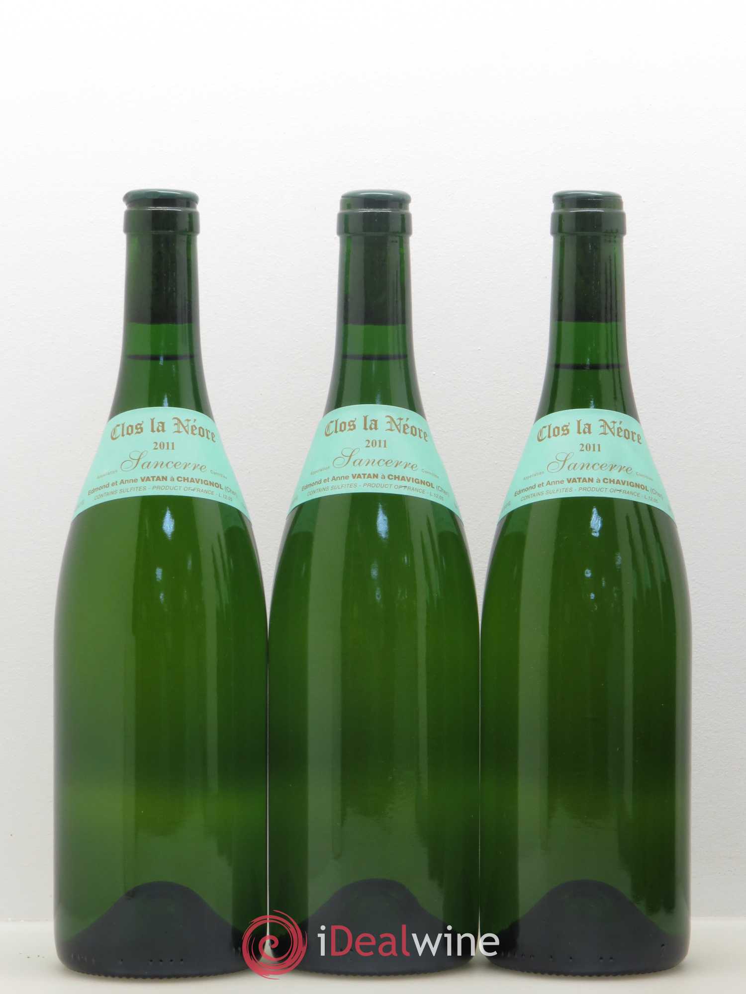 Sancerre Clos la Neore Edmond Vatan 2011 - Lot de 6 bouteilles - 1