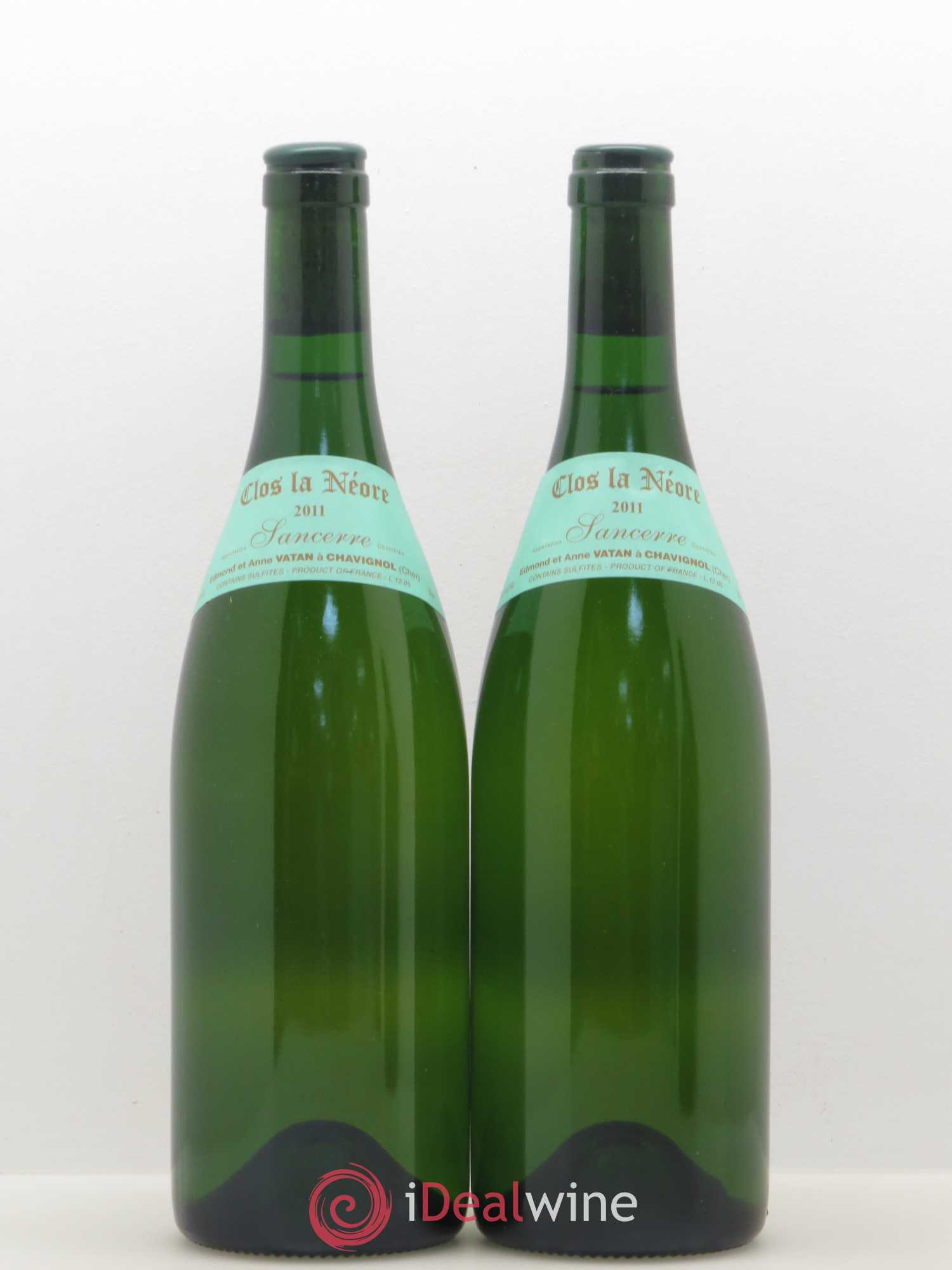 Sancerre Clos la Neore Edmond Vatan 2011 - Lot de 2 bouteilles - 0