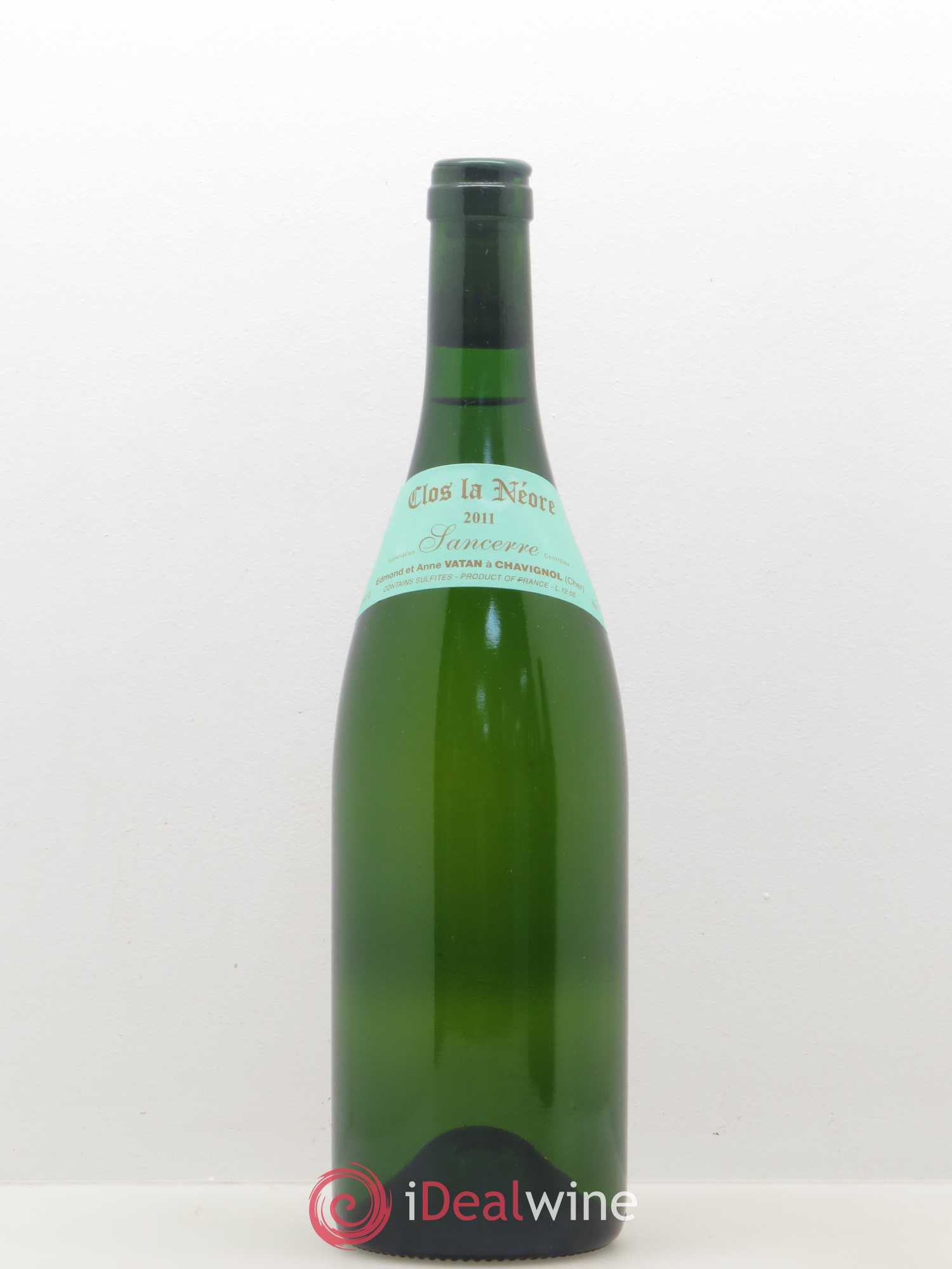 Sancerre Clos la Neore Edmond Vatan 2011 - Lot de 1 bouteille - 0