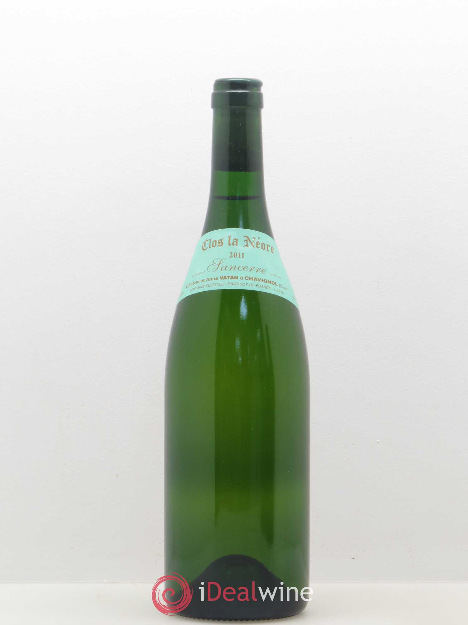 Sancerre Clos la Neore Edmond Vatan 2011 - Lot de 1 bouteille - 0