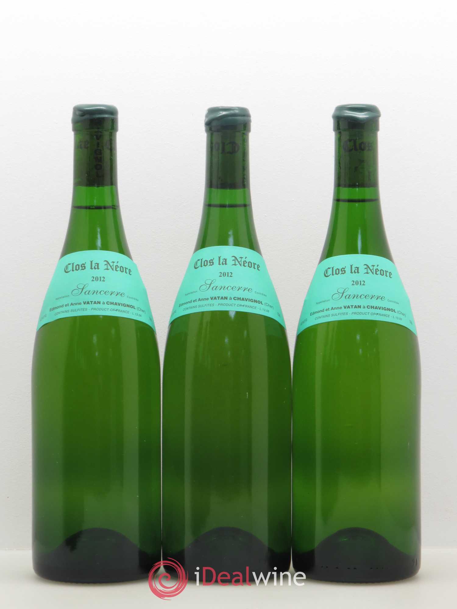Sancerre Clos la Neore Edmond Vatan 2012 - Lot de 6 bouteilles - 2