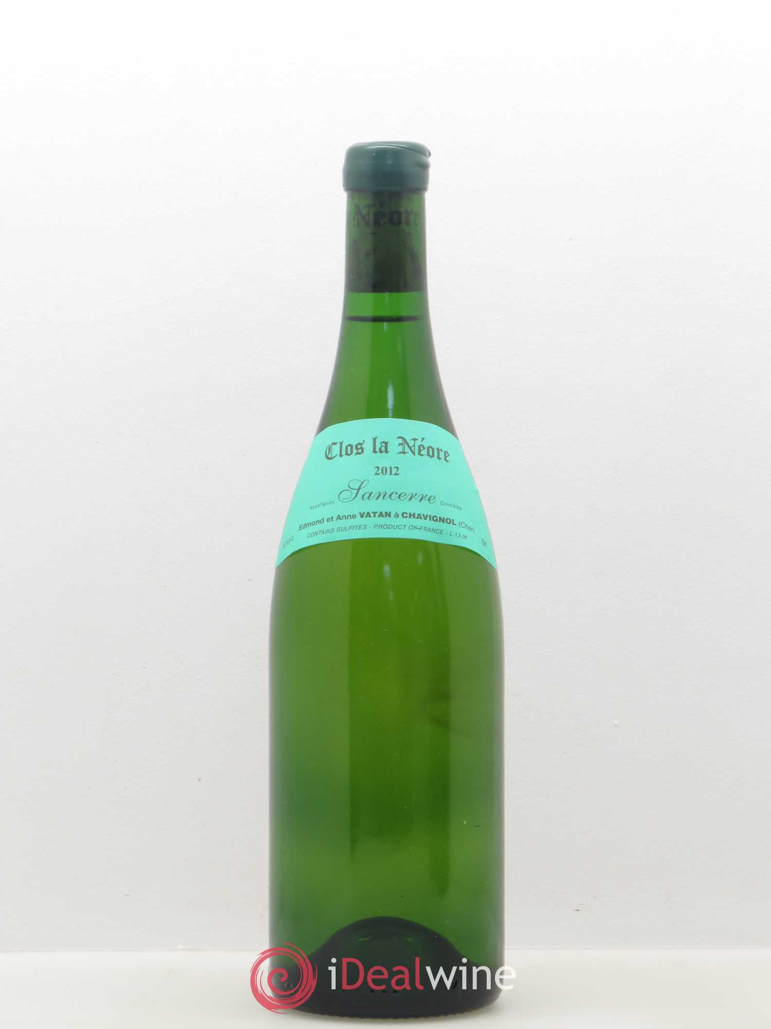 Sancerre Clos la Neore Edmond Vatan 2012 - Lot de 1 bouteille - 0
