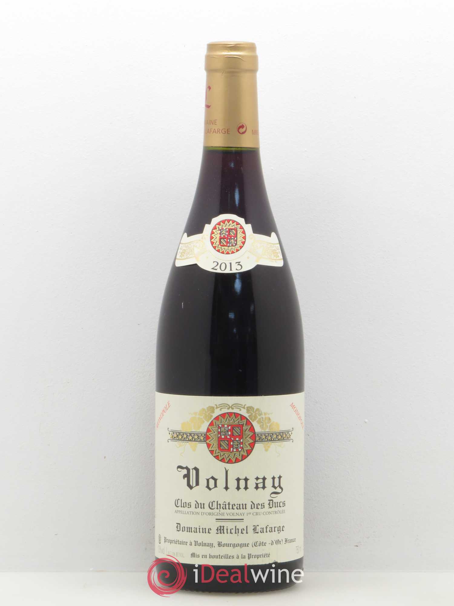Volnay 1er Cru Clos du Château des Ducs Lafarge (Domaine) 2013 - Lot de 1 bouteille - 0