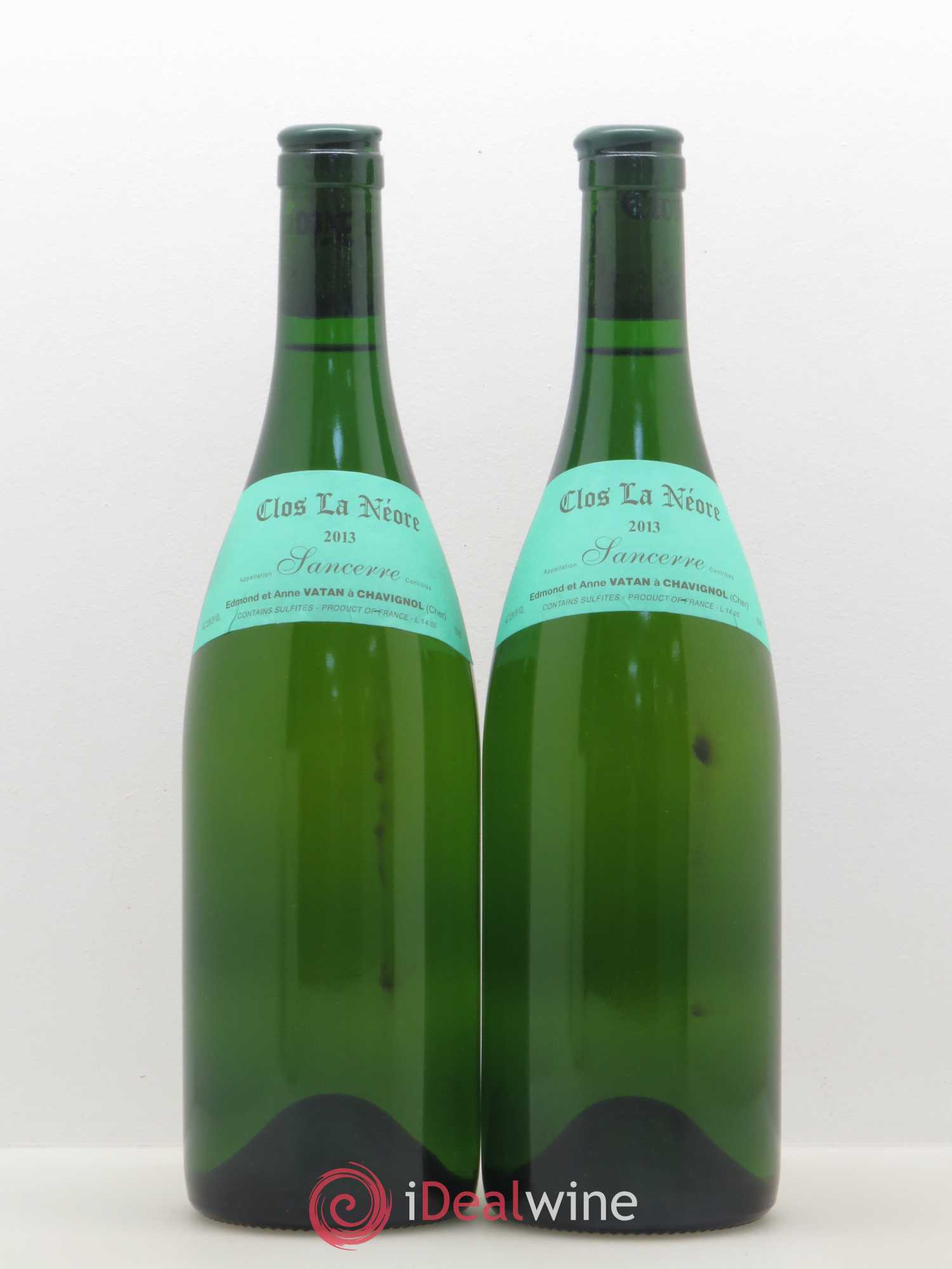 Sancerre Clos la Neore Edmond Vatan 2013 - Lot de 2 bouteilles - 0
