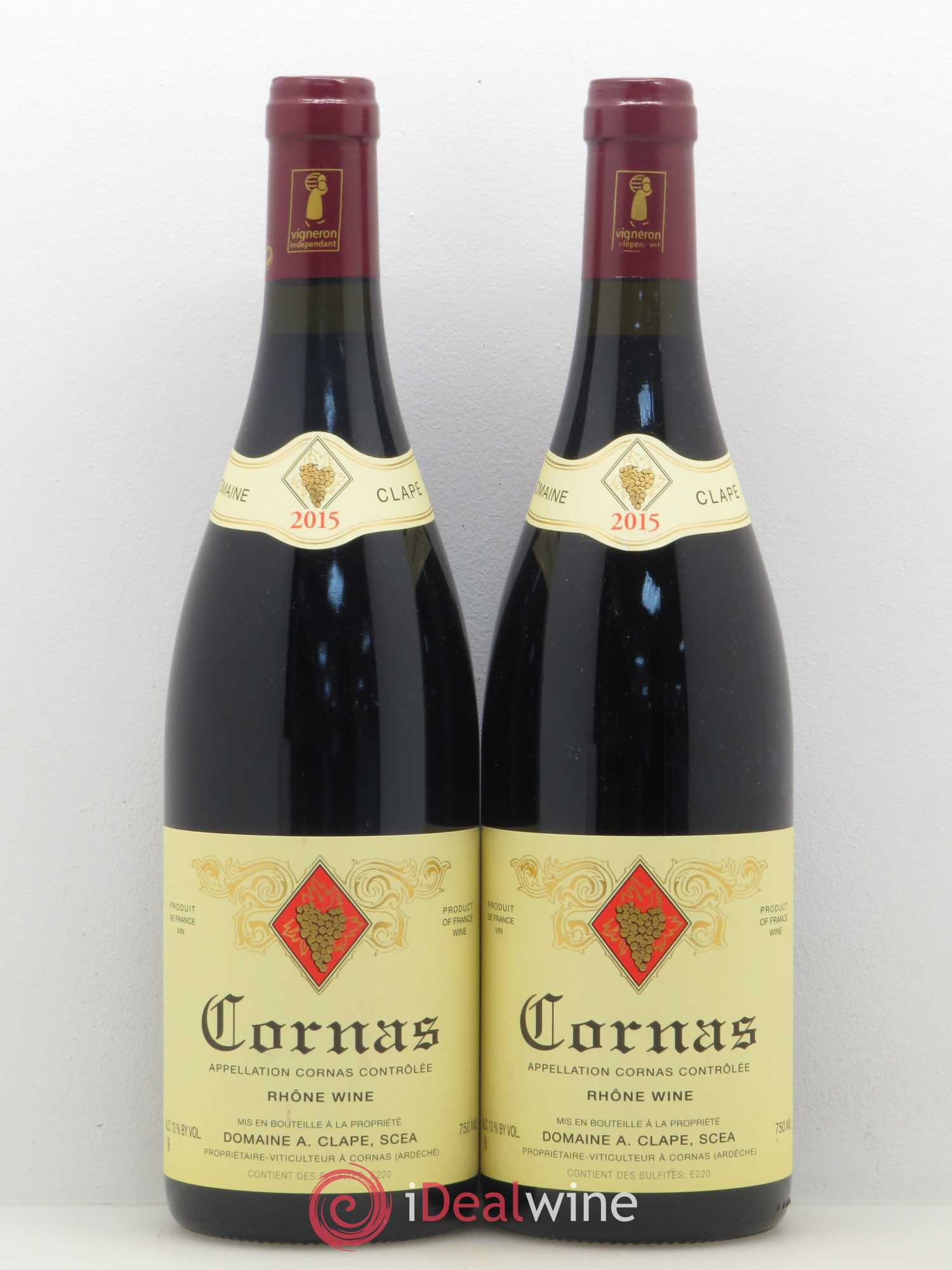 Cornas Auguste Clape 2015 - Lot de 2 bouteilles - 0