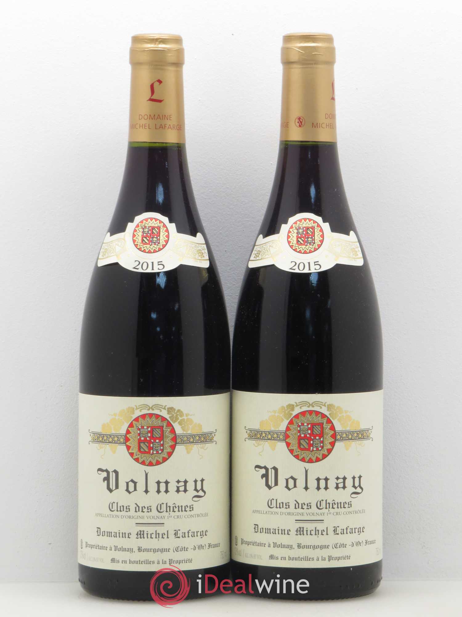 Volnay 1er Cru Clos des Chênes Lafarge (Domaine) 2015 - Lot de 2 bouteilles - 0