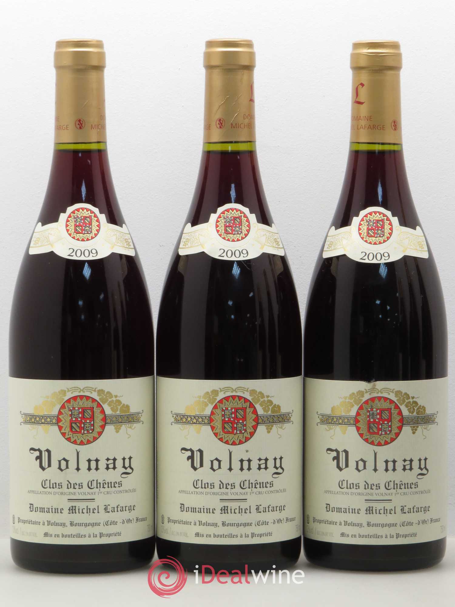 Volnay 1er Cru Clos des Chênes Lafarge (Domaine) 2009 - Lot de 6 bouteilles - 1